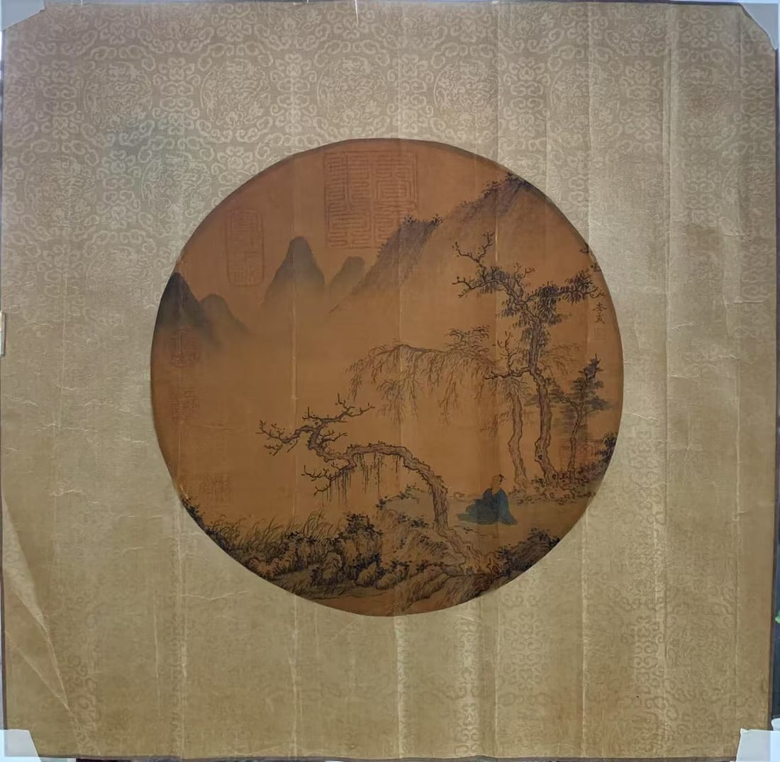 A LANDSCAPE PAINTING ON SILK BY LI CHENG.李成 (1 of 5)