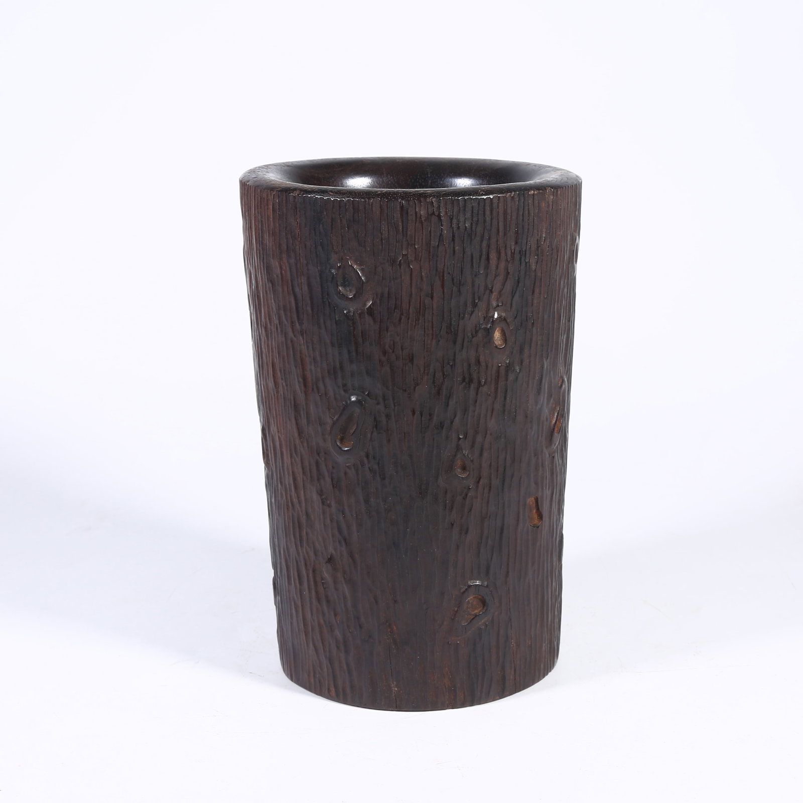 A ZITAN BRUSH POT (1 of 10)
