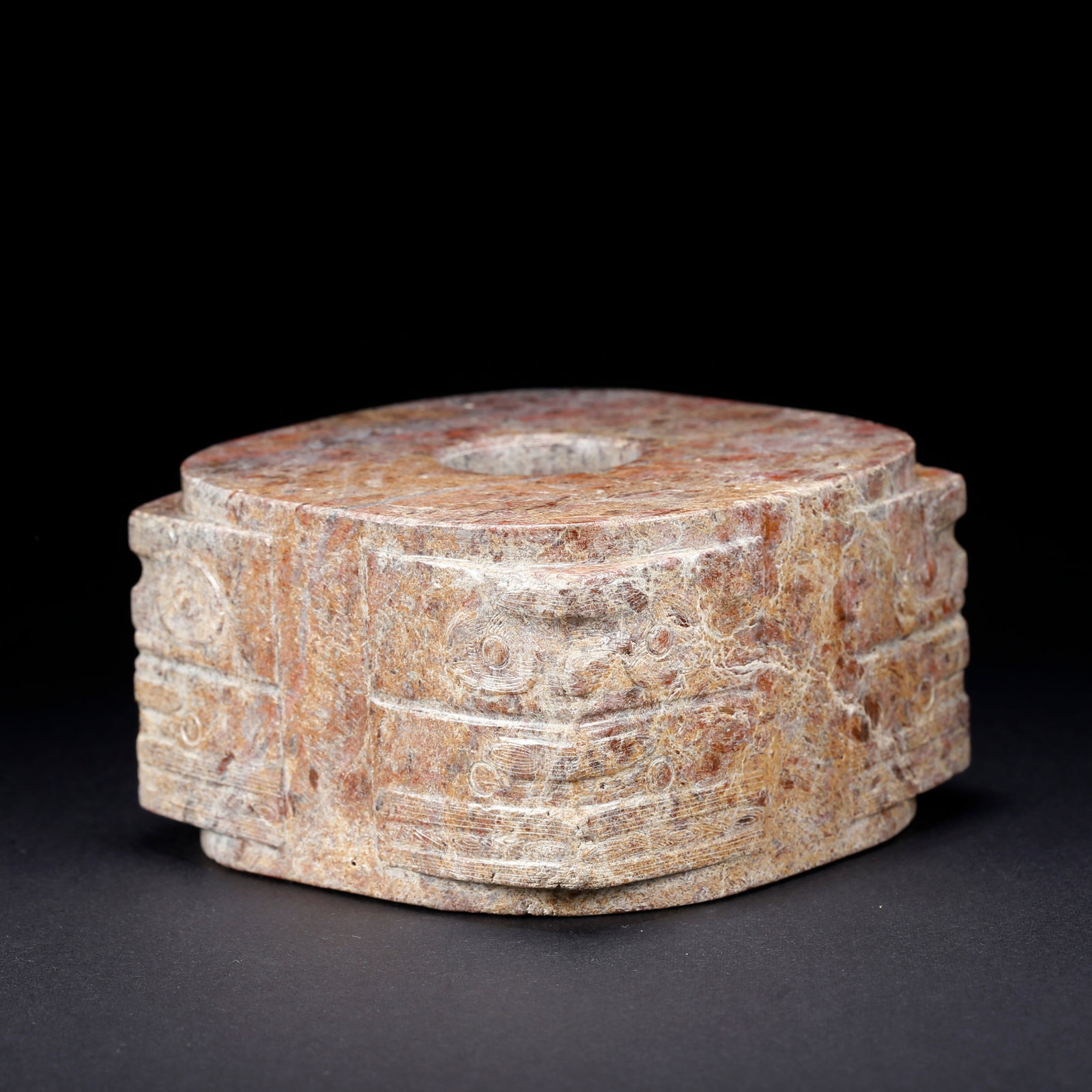 A ANCIENT JADE CONG (1 of 9)
