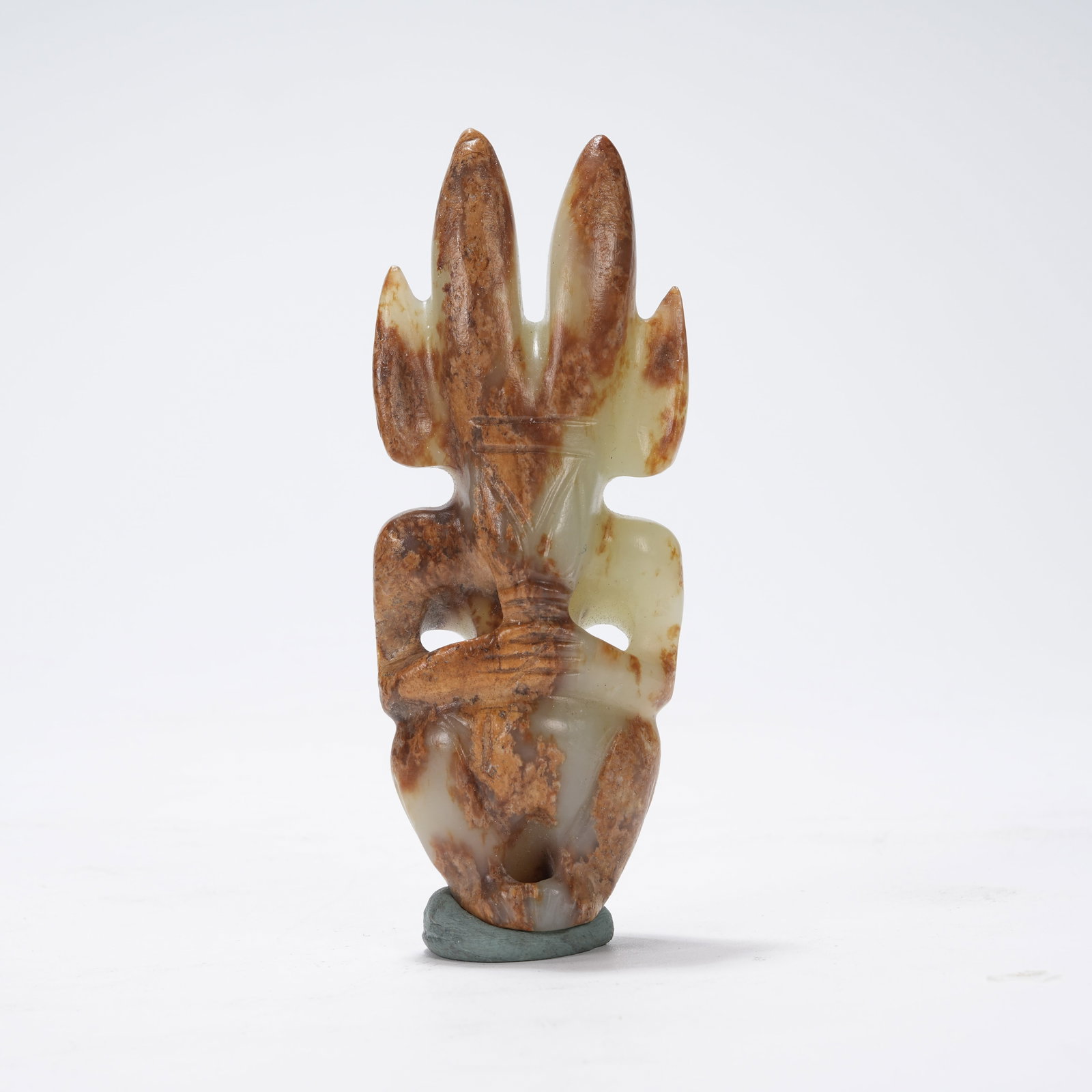 A HONGSHAN CULTURE ANCIENT JADE SUN GOD (1 of 9)