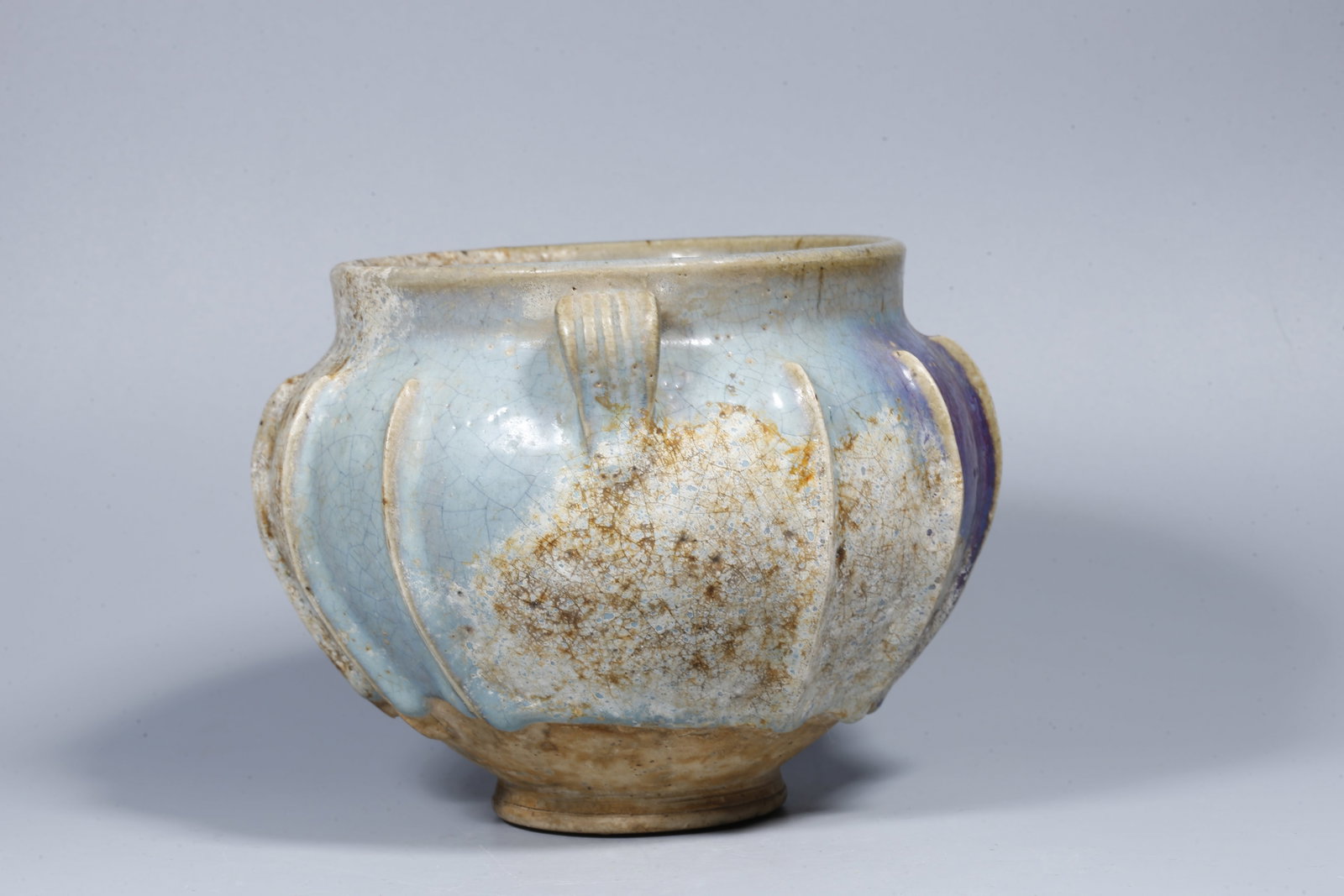 A JUN WARE INCENSE BURNER - 5