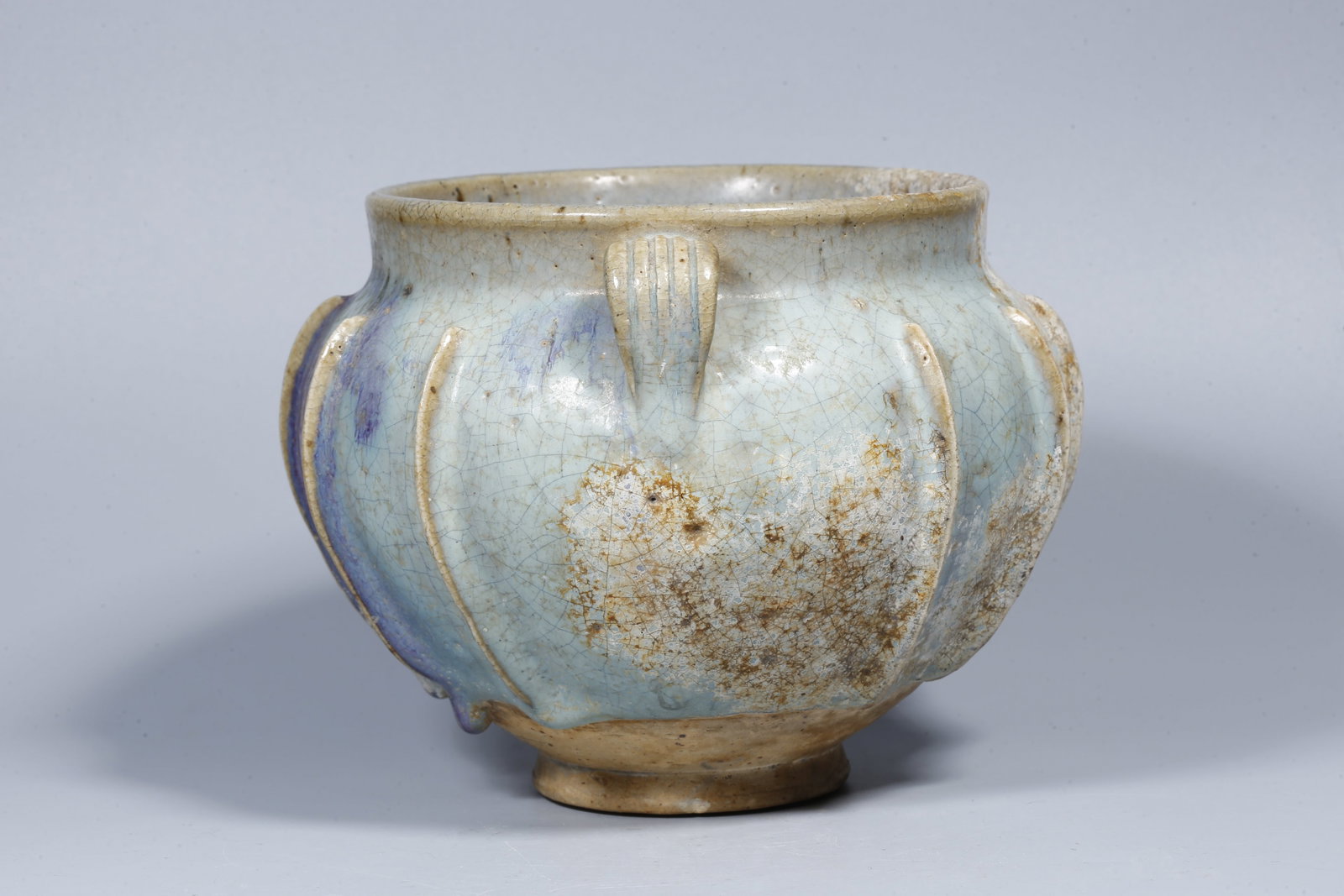 A JUN WARE INCENSE BURNER - 8