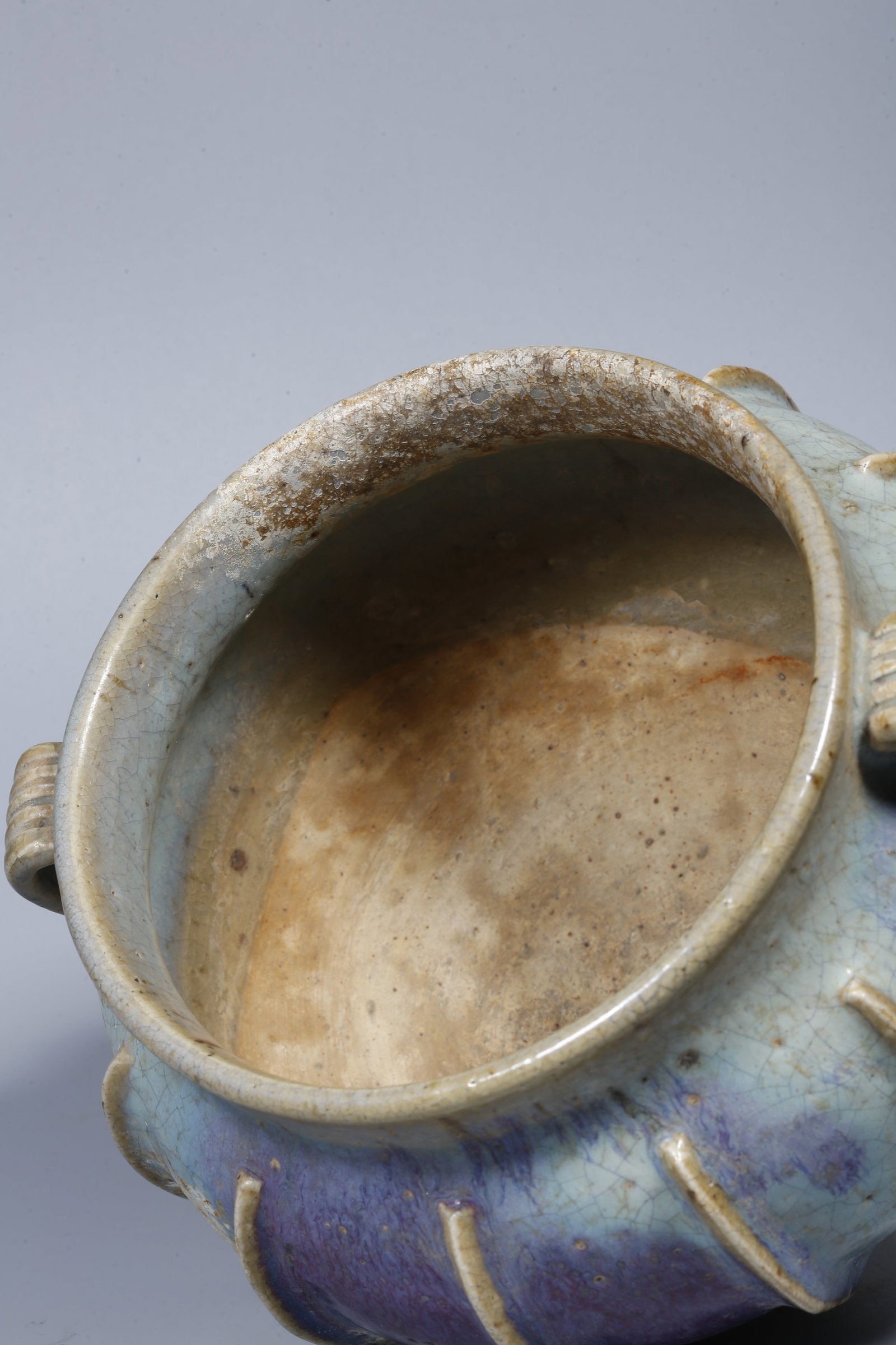 A JUN WARE INCENSE BURNER - 9