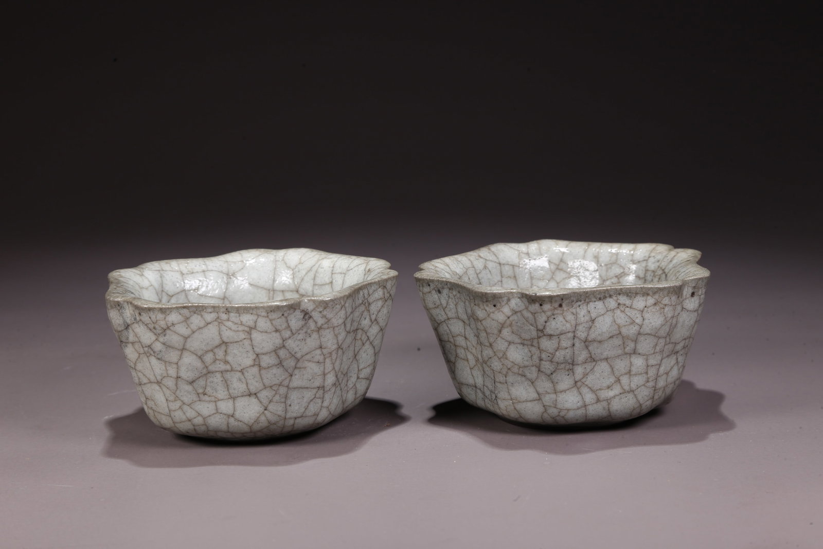 A GE WARE CUP (PAIR) - 2