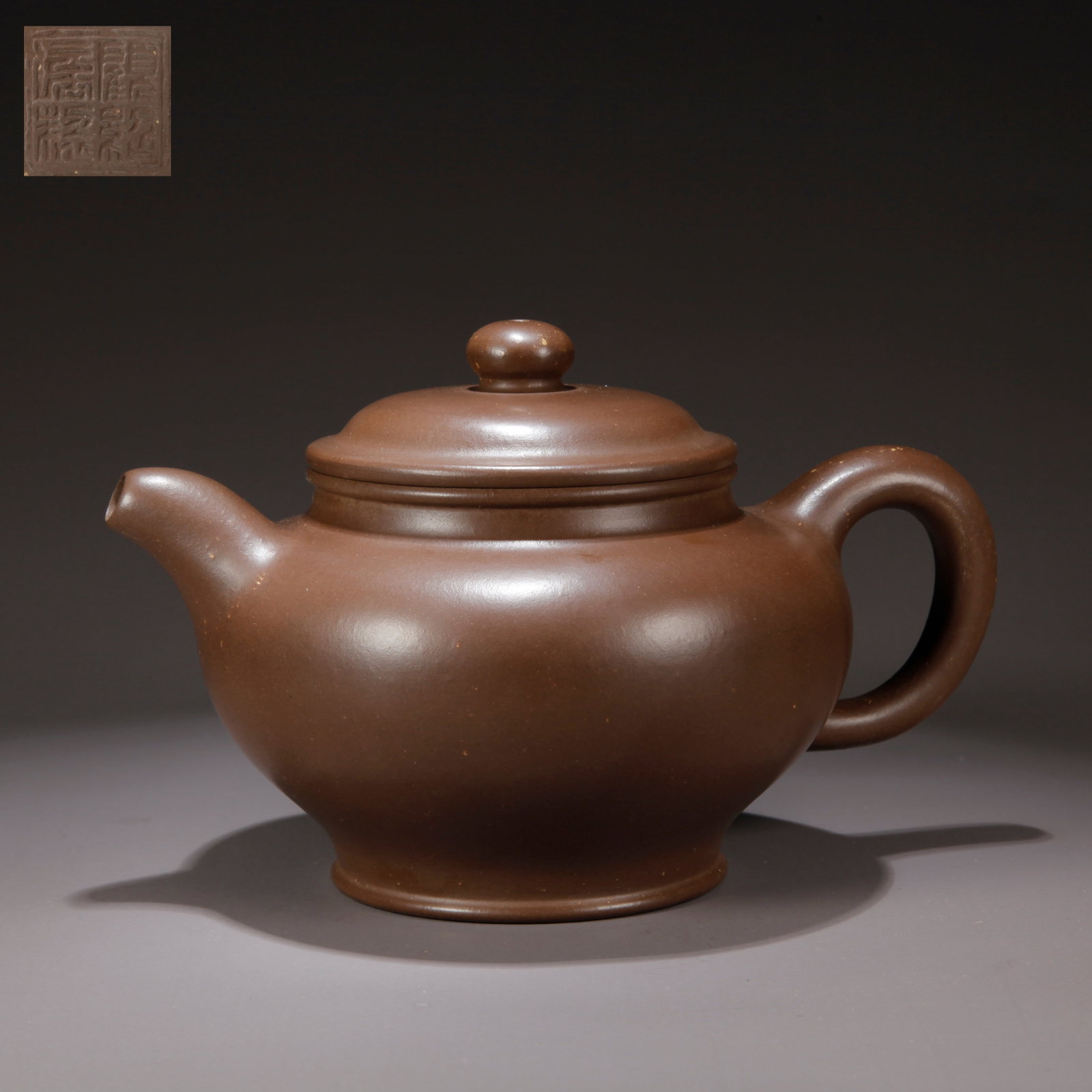 A ZISHA CLAY CARVED EWER (1 of 10)