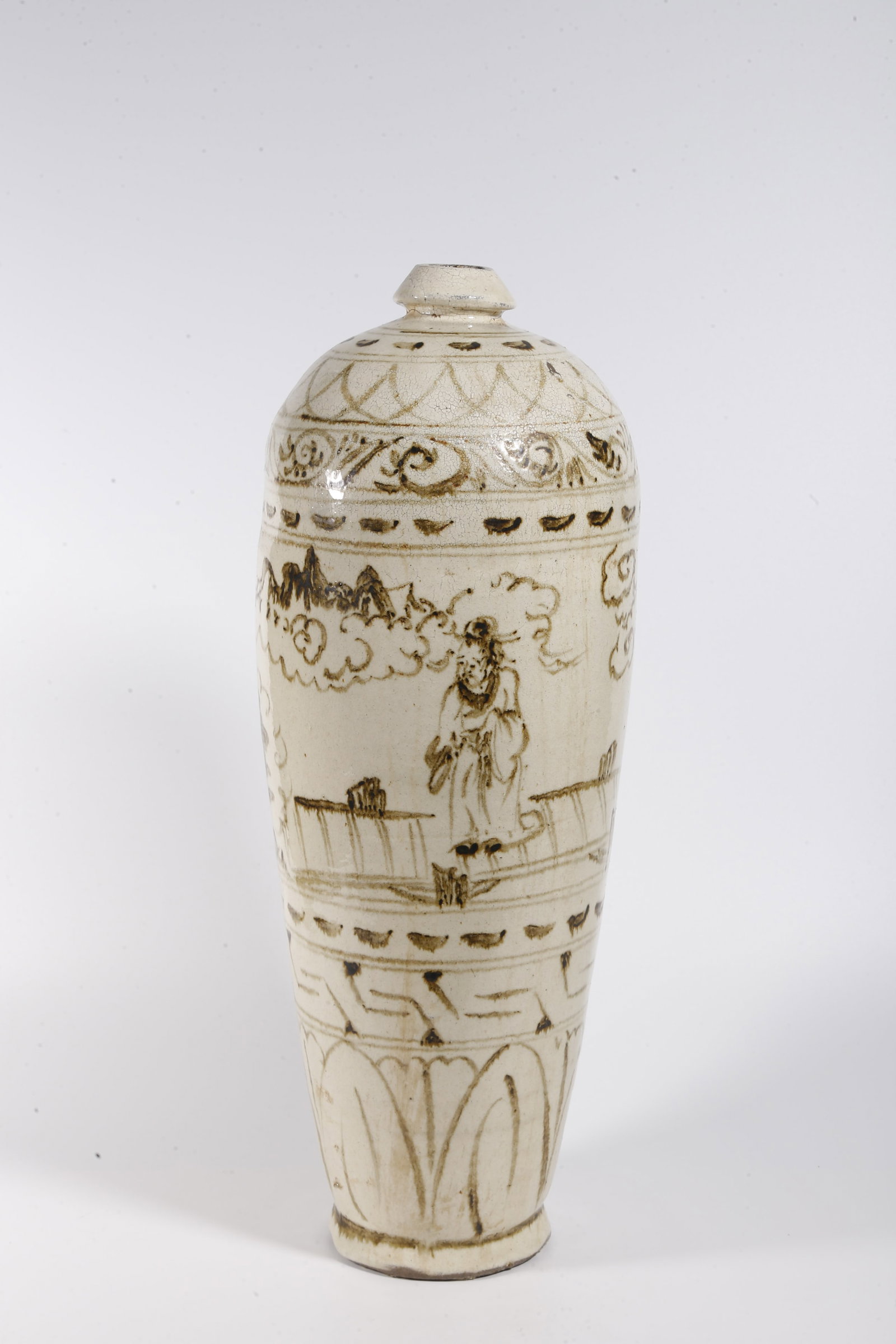 A CIZHOU KILN PLUM VASE (1 of 11)