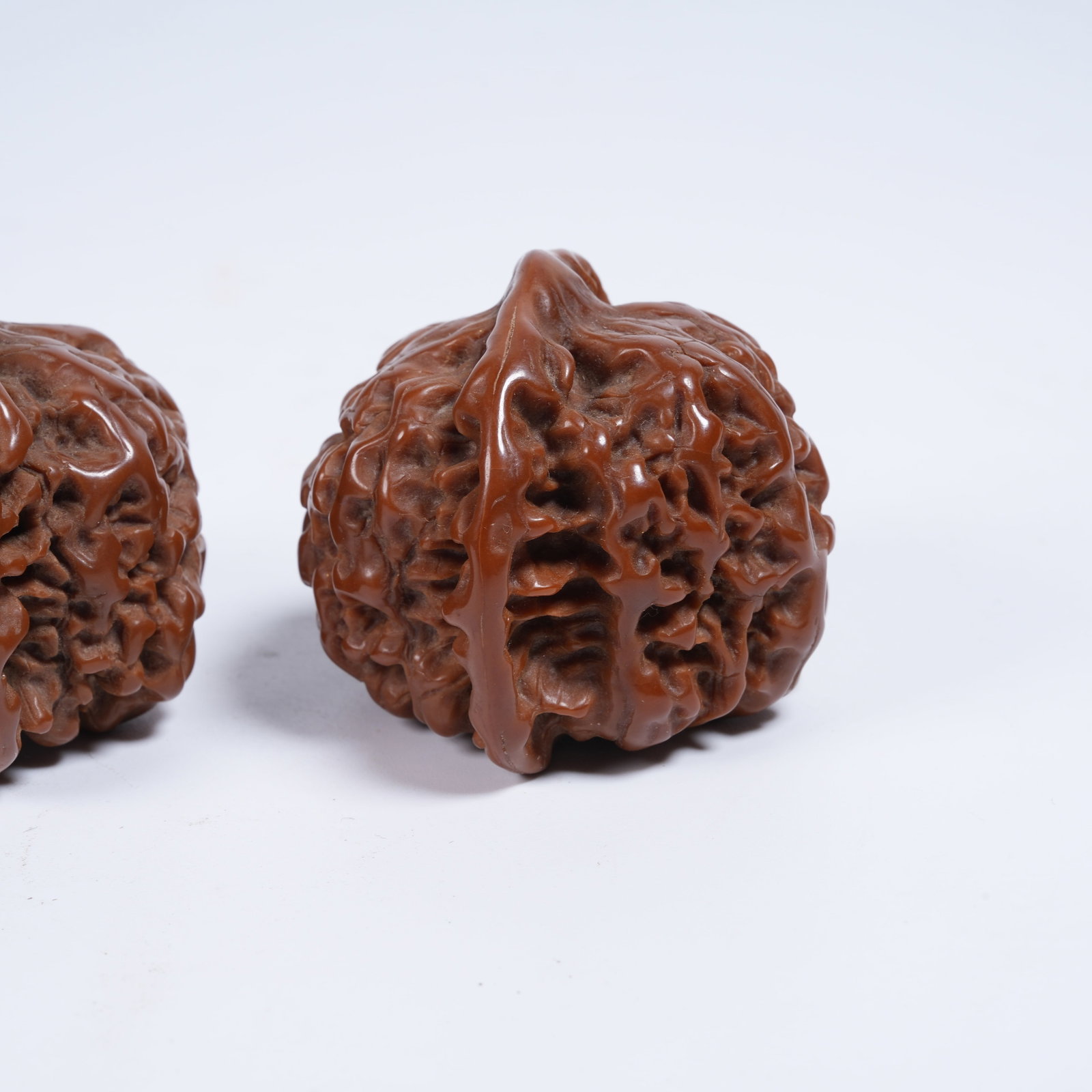 A WALNUT SET - 7