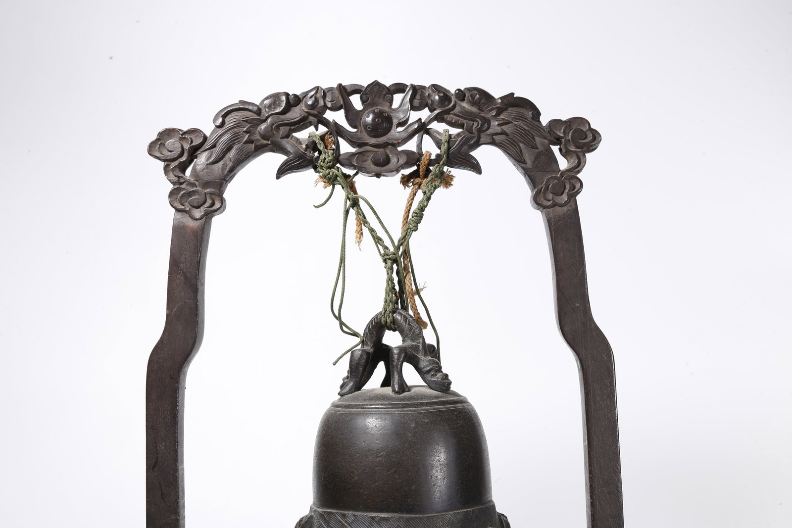 A BRONZE STUDY BELL - 2