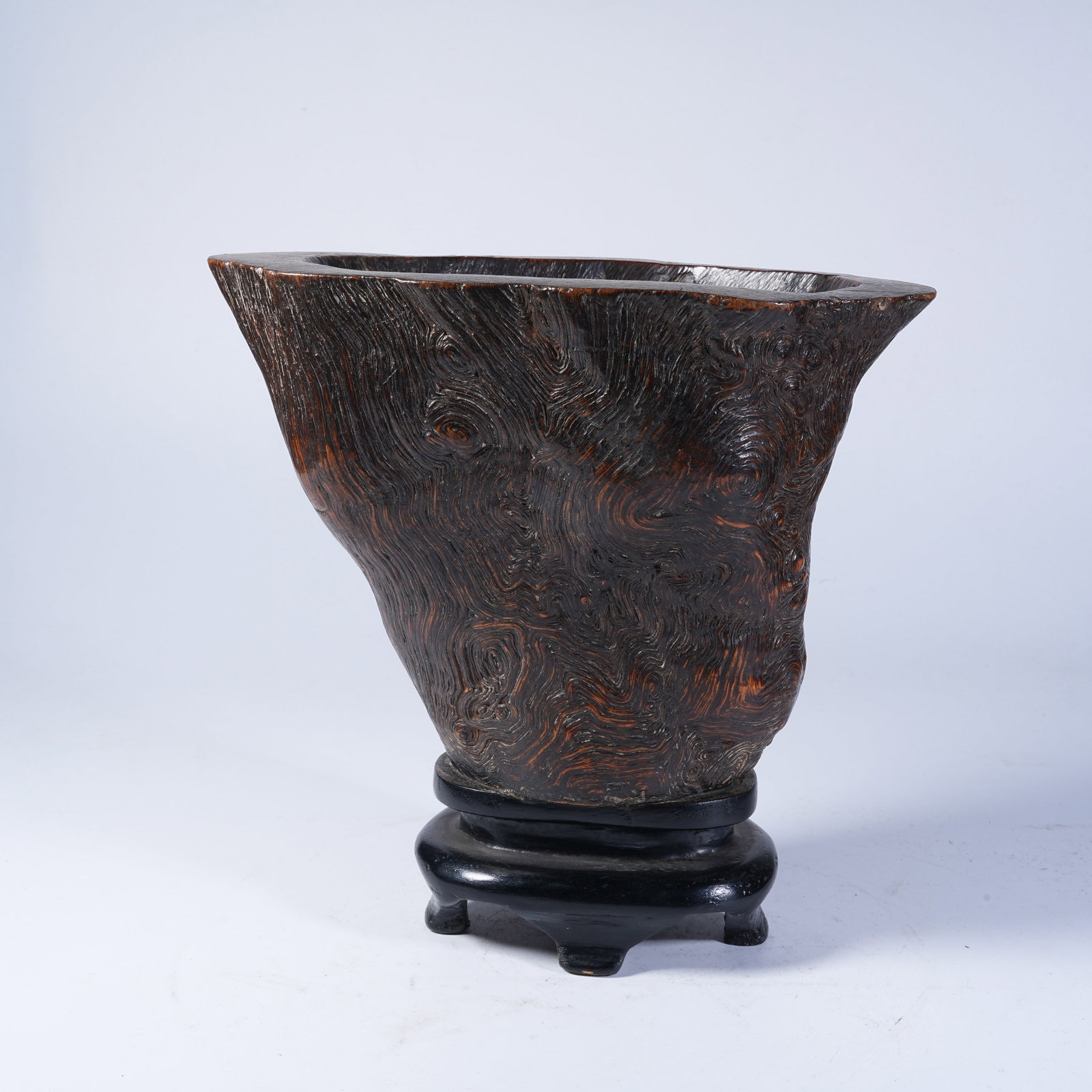 A HUANGHUALI BRUSH POT (1 of 9)
