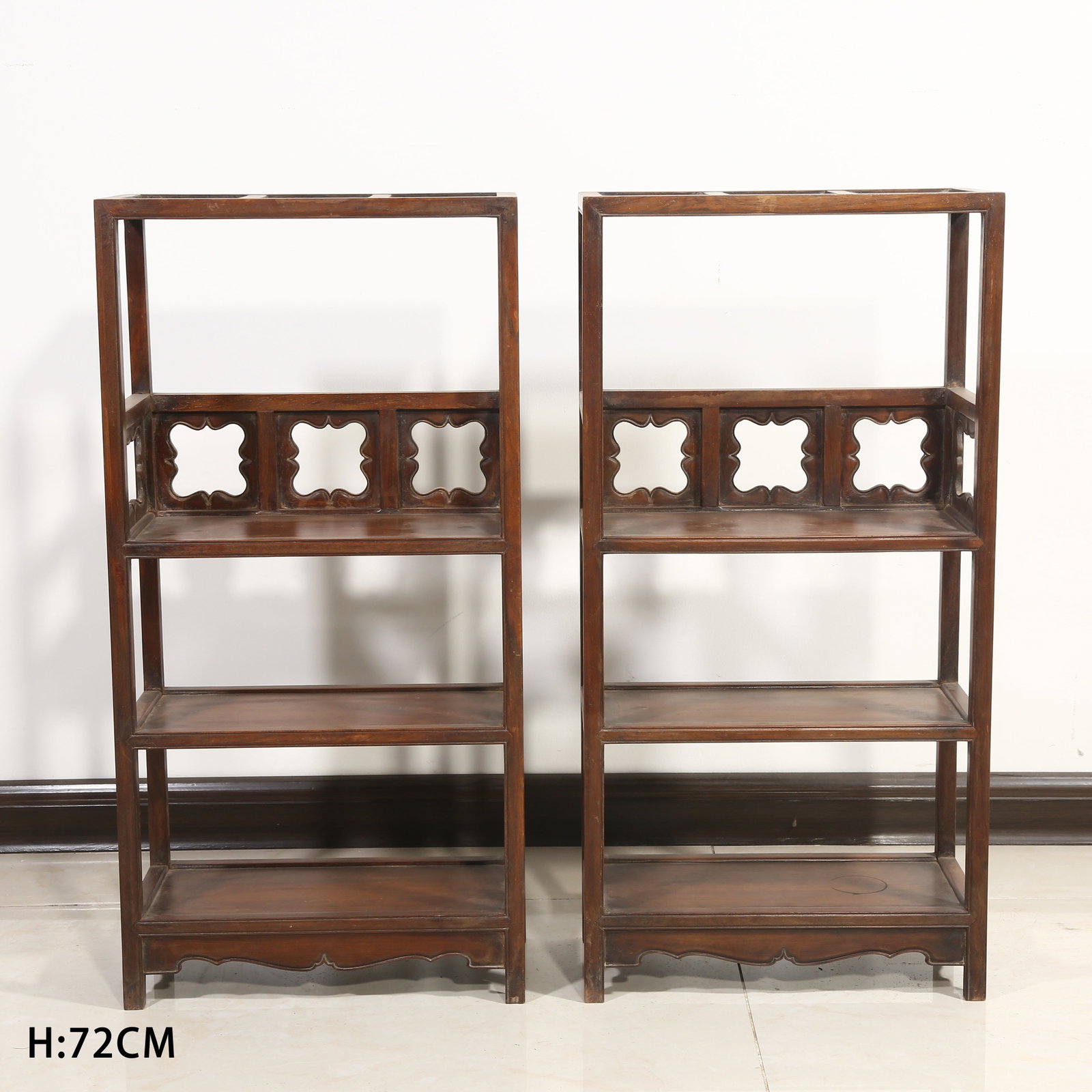A HUANGHUALI ANTIQUE DISPLAY SHELF (1 of 11)