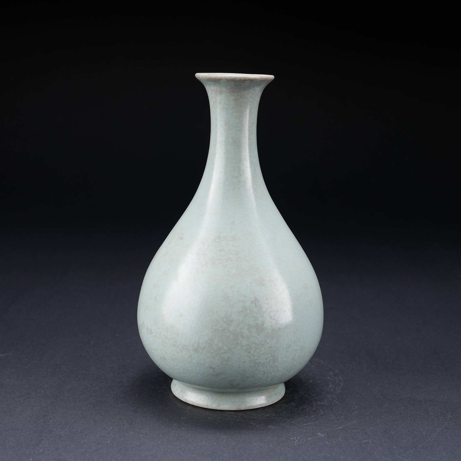 A RU KILN APPRECIATION BOTTLE: Ru Kiln Appreciation Bottle