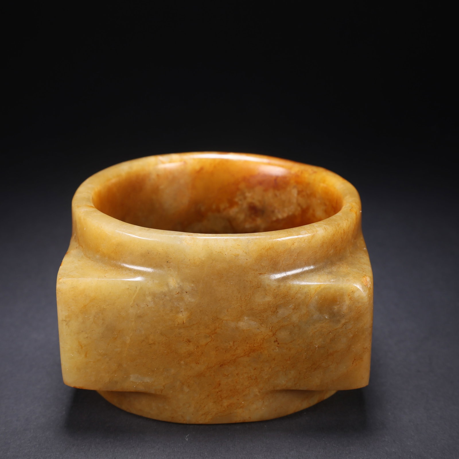 A HETIAN JADE CONG: Hetian Jade Cong