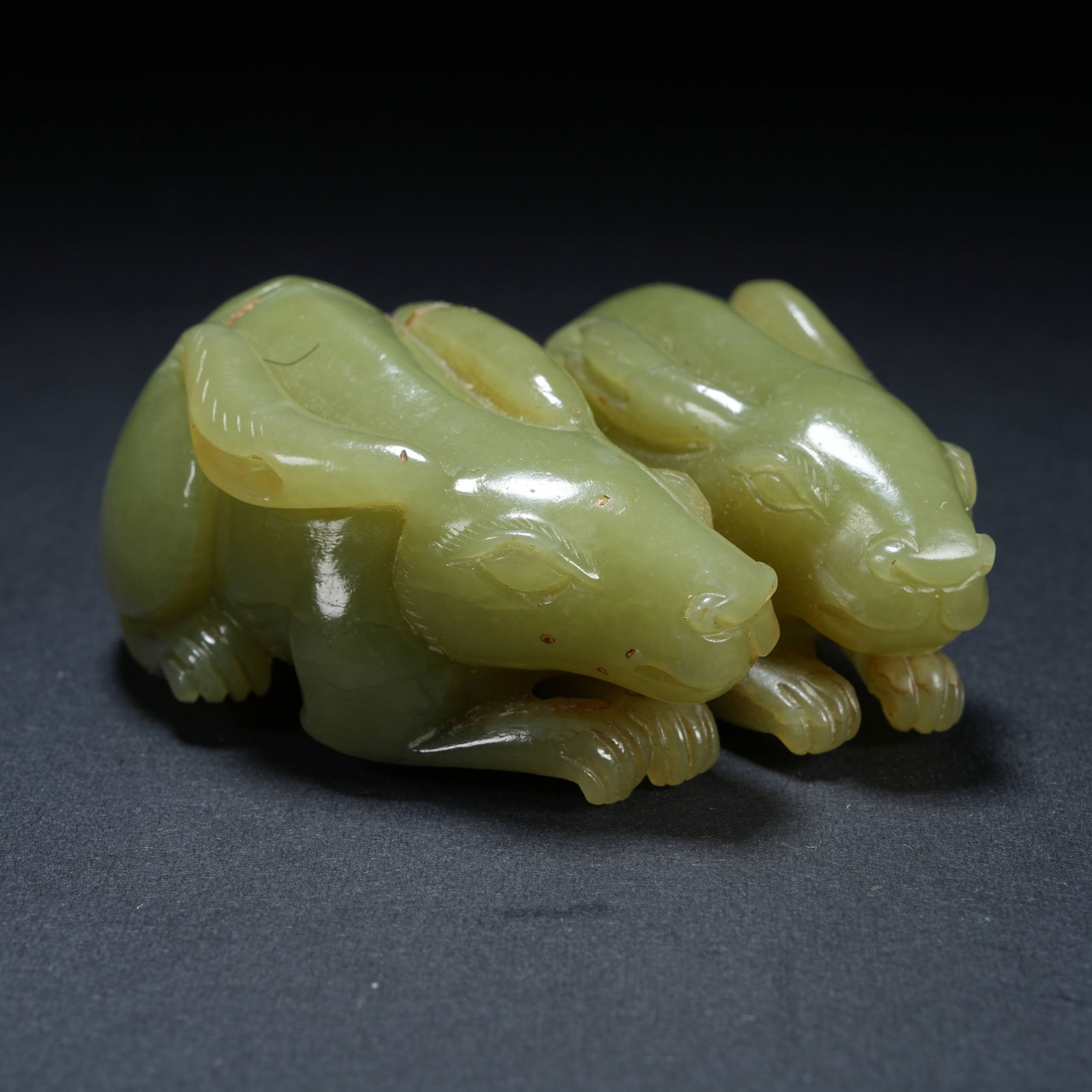 A HETIAN JADE ORNAMENT OF BOUNDLESS FUTURE: Hetian Jade Ornament of Boundless Future