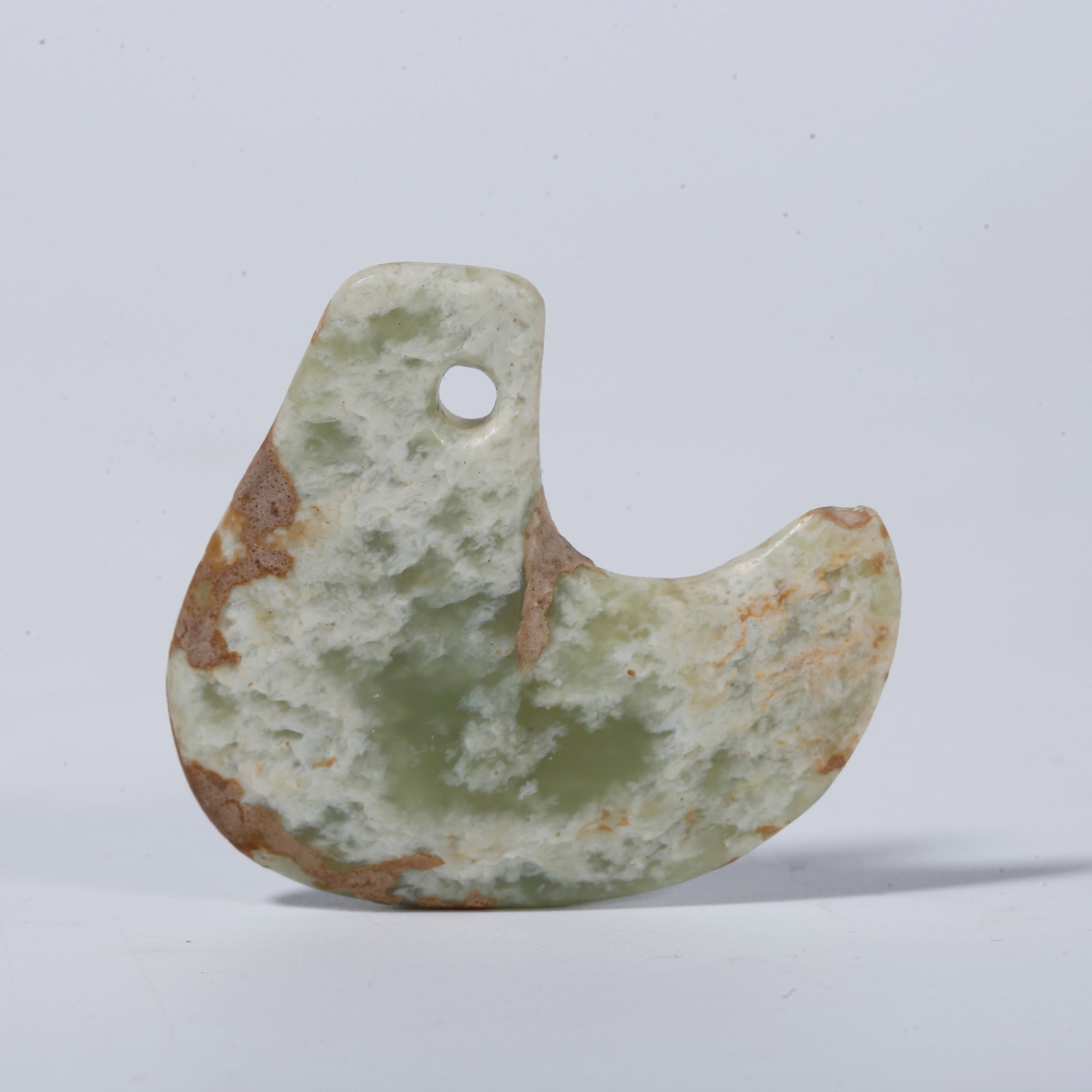 A ANCIENT JADE HANGING ORNAMENT: Ancient Jade Hanging Ornament