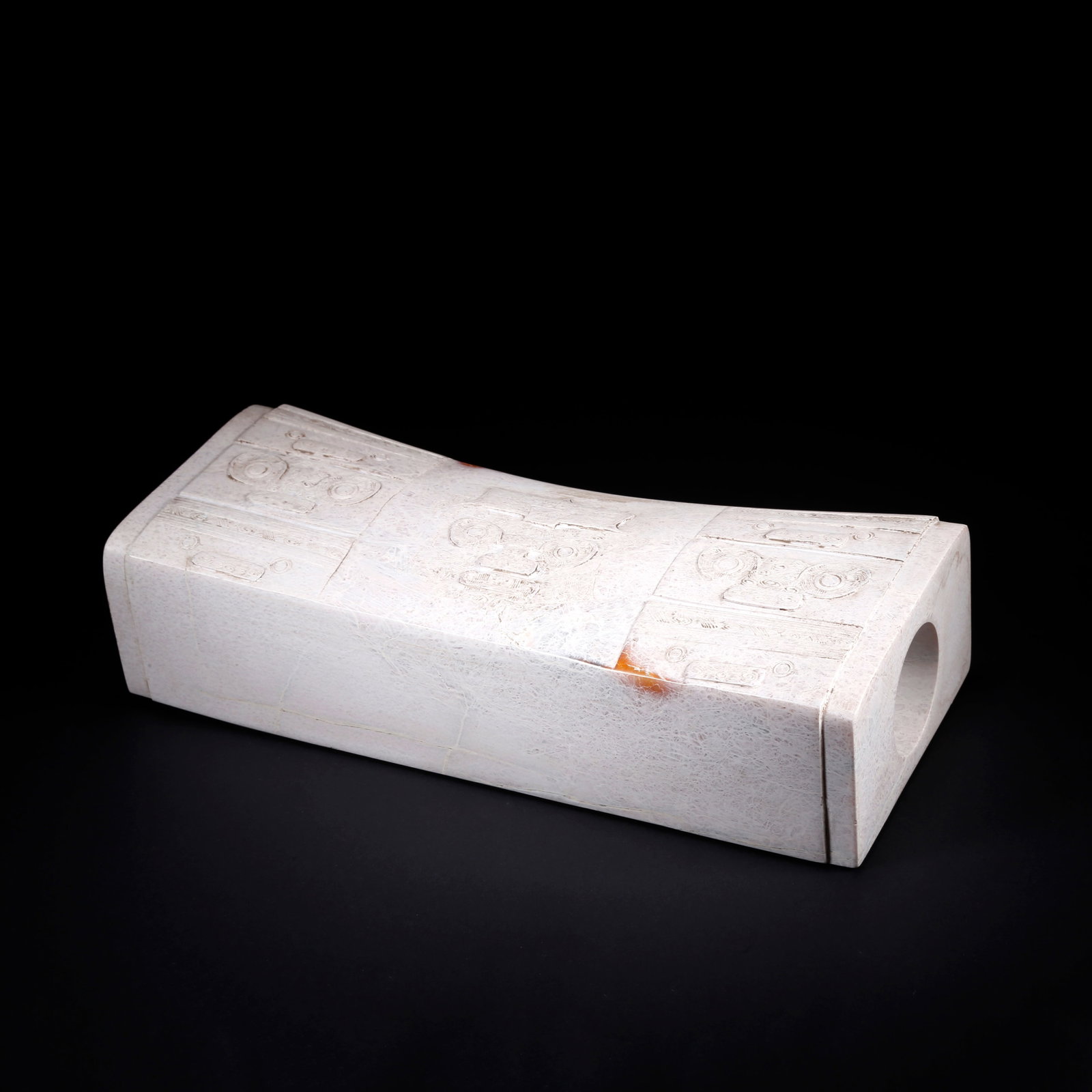 A ANCIENT JADE PILLOW: Ancient Jade Pillow