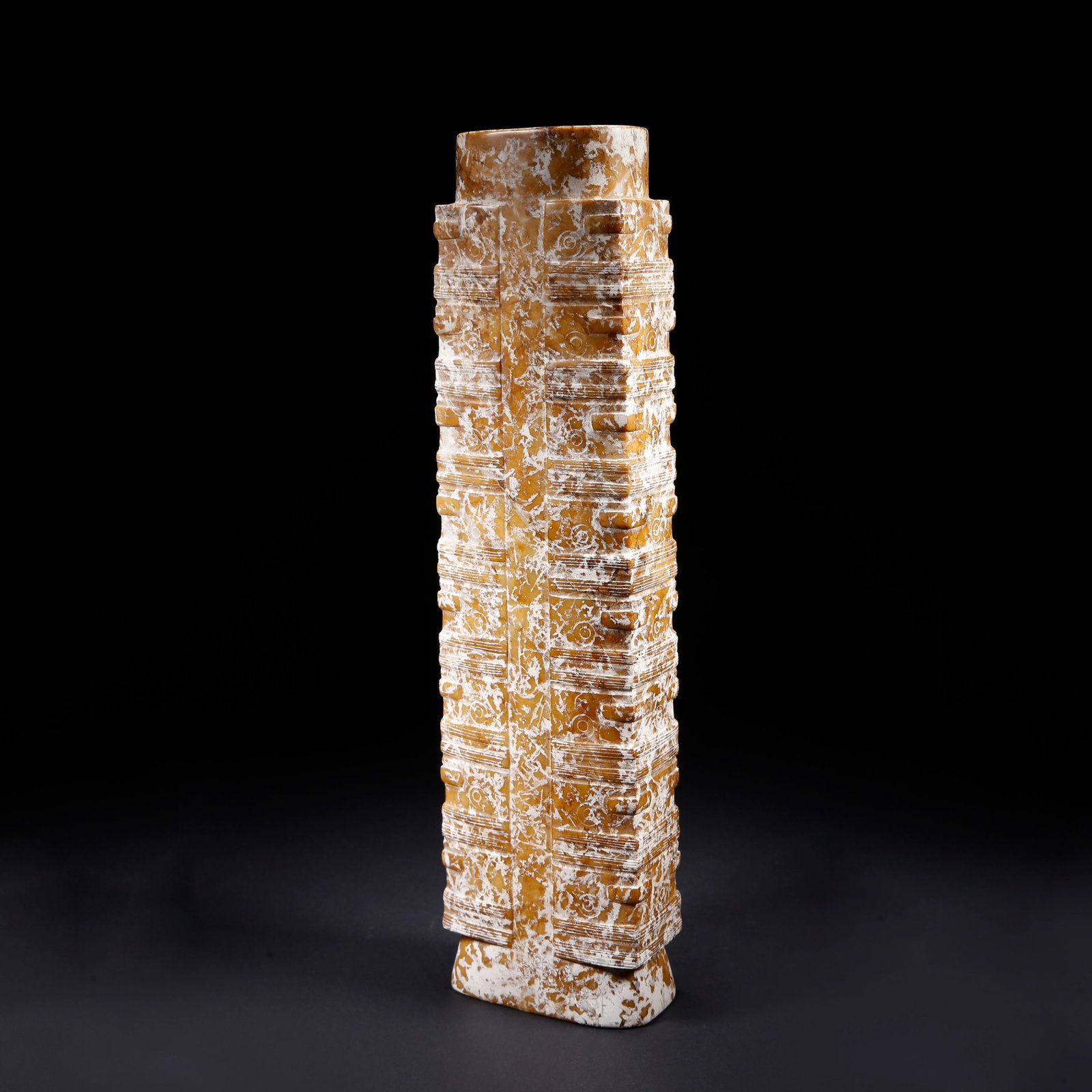 A ANCIENT JADE CONG (1 of 9)