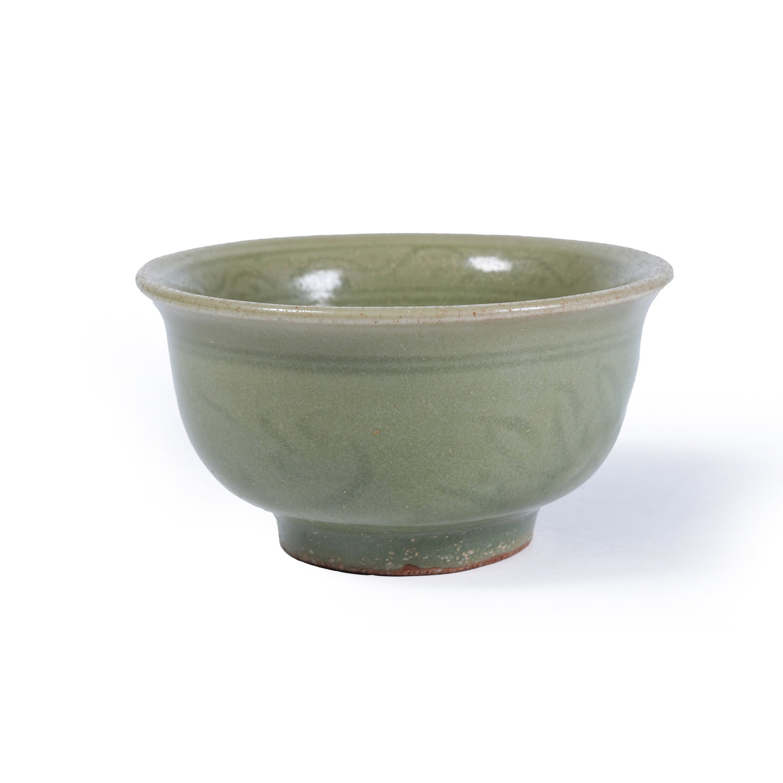 A LONGQUAN KILN CUP WITH FLORAL PATTERNS: Longquan Kiln Cup with Floral Patterns