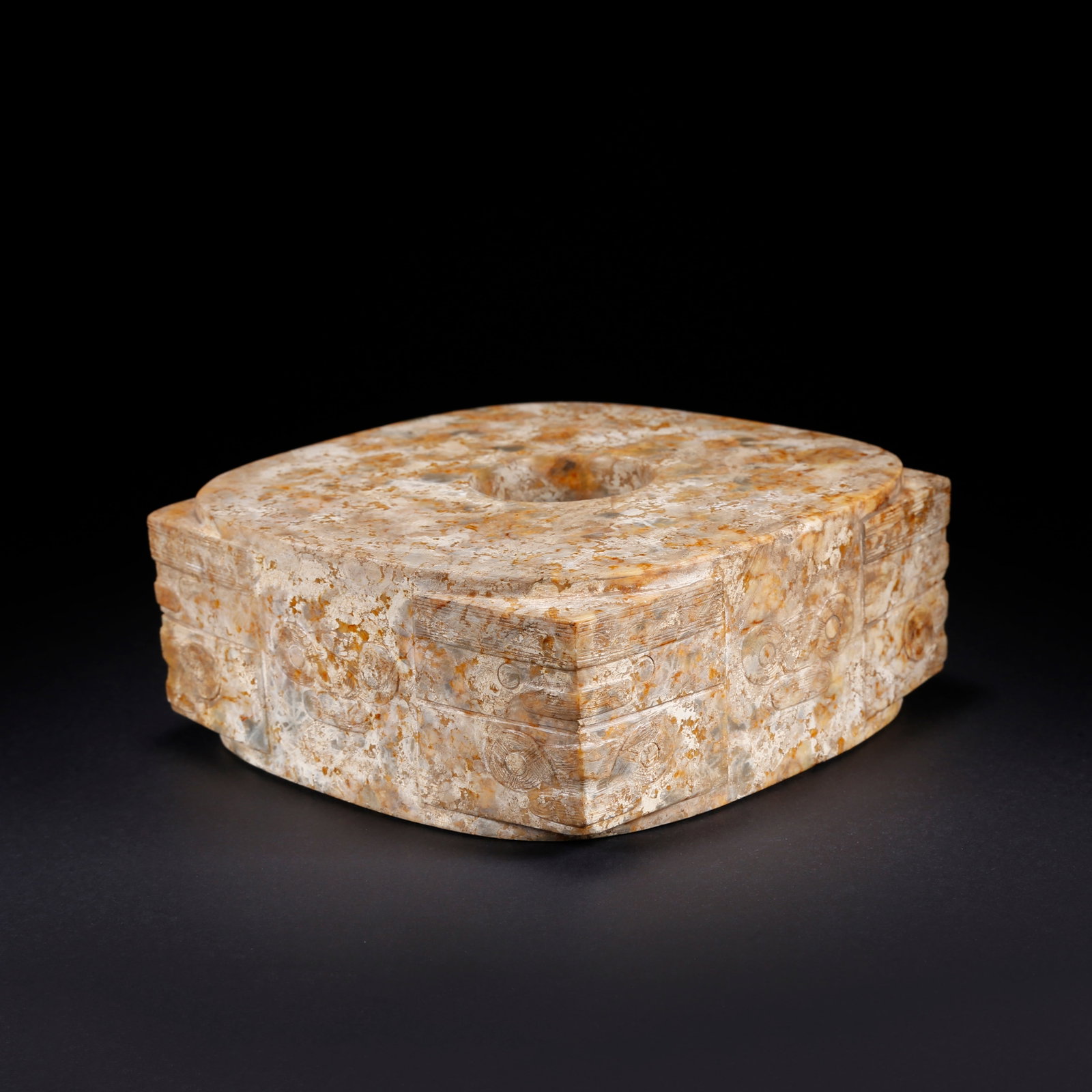 A ANCIENT JADE CONG (1 of 9)