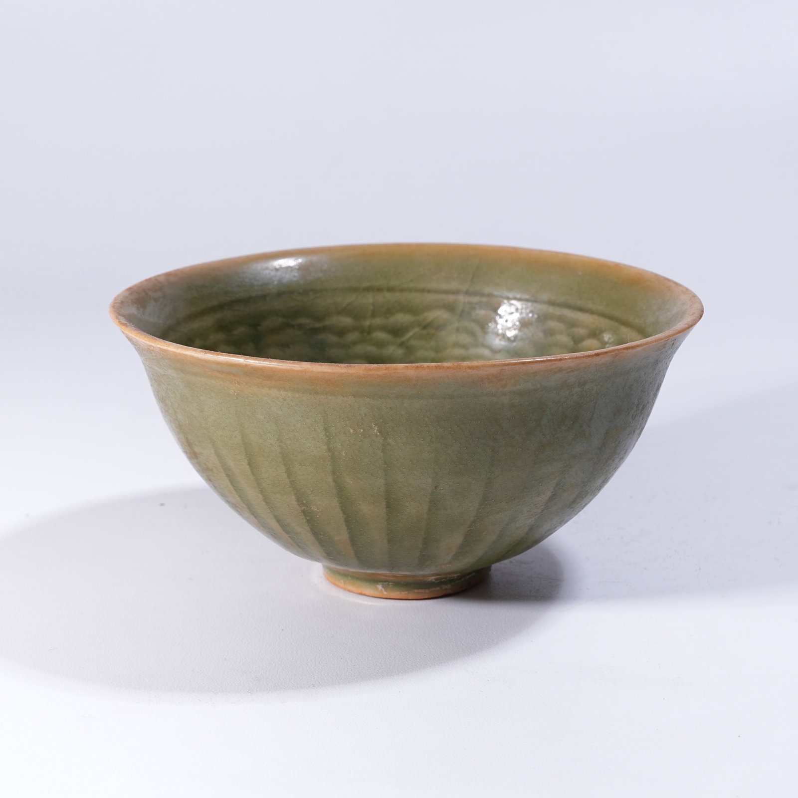 A YAOZHOU KILN CUP WITH FLORAL DESIGN: Yaozhou Kiln Cup with Floral Design