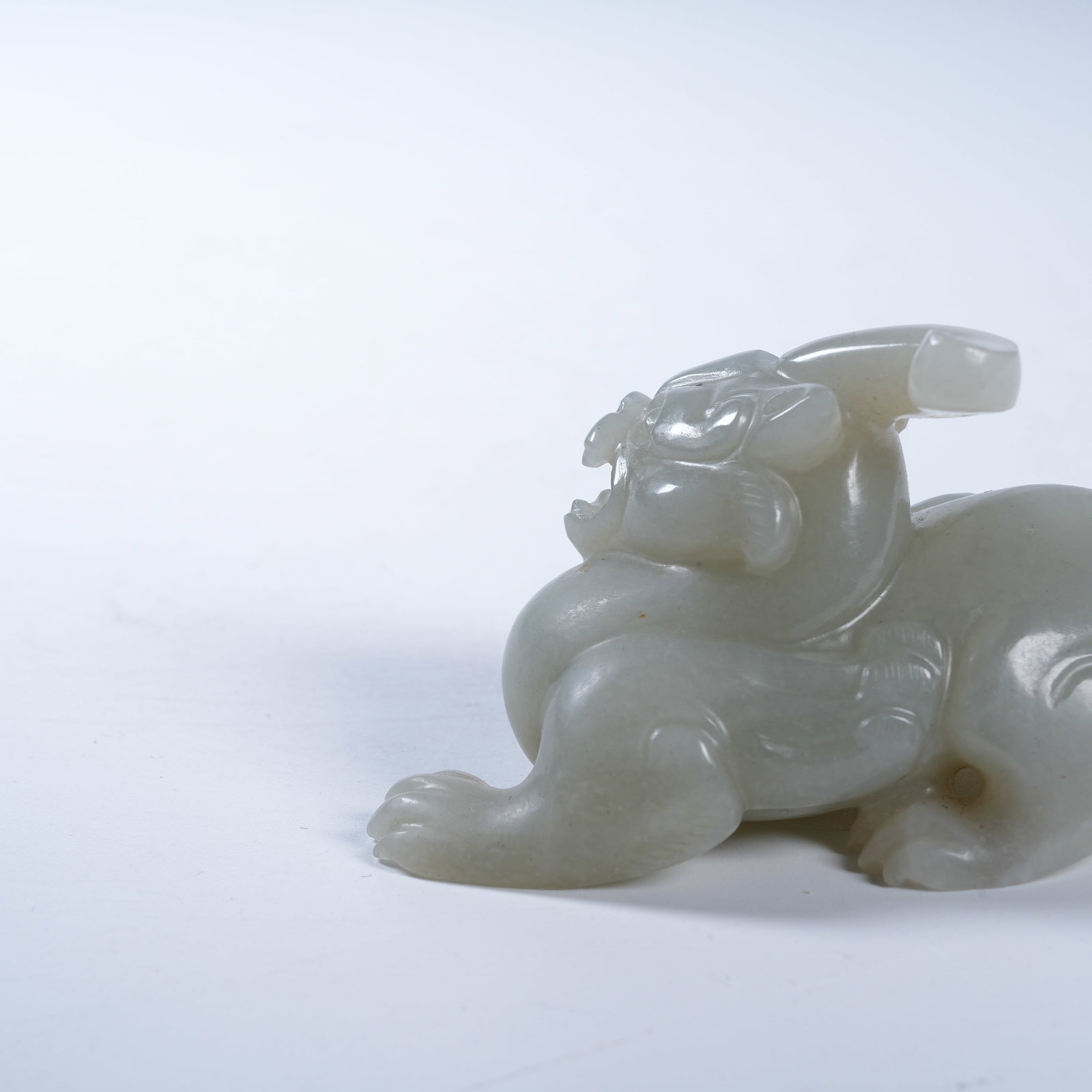 A HETIAN JADE PIXIE - 7