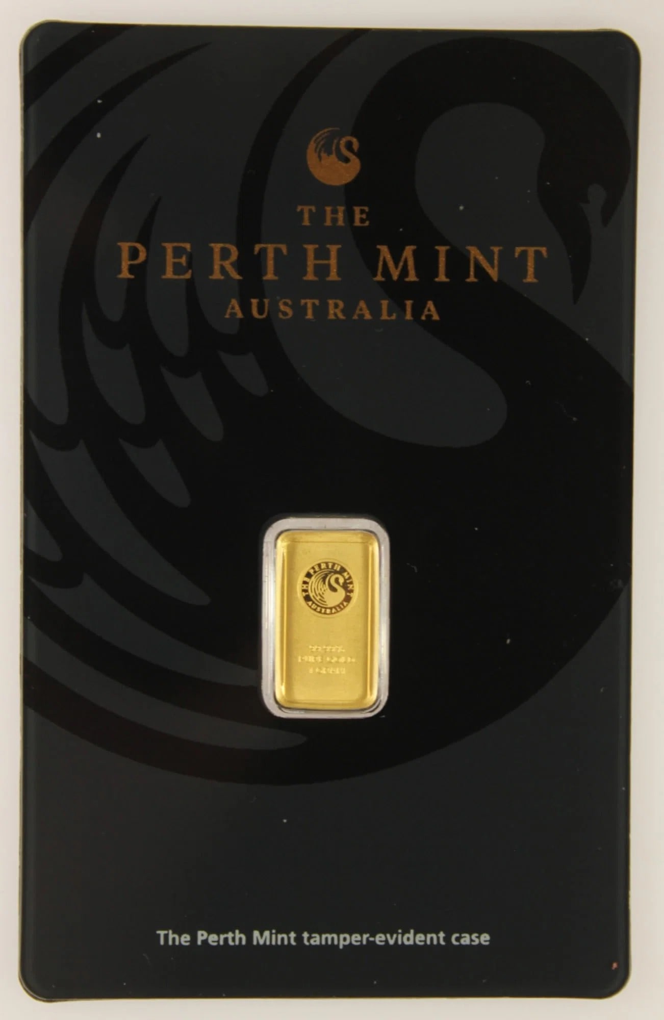 AUSTRALIA PERTH MINT GOLD (9999) BAR IN CREDIT CARD SLEEVE: Australia Perth Mint Gold (9999) Bar in Credit Card Sleeve