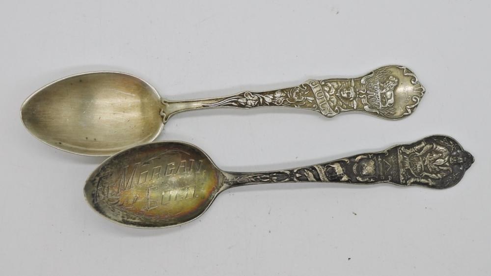 (2) STERLING COLLECTIBLE SPOONS (1 of 3)