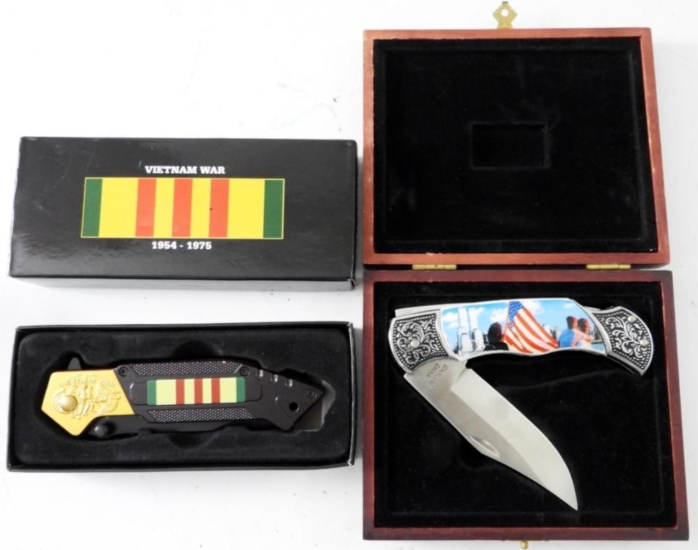 COLLECTORS KNIVES - 9/11 & VIETNAM WAR: COLLECTORS KNIVES - 9/11 & VIETNAM WAR