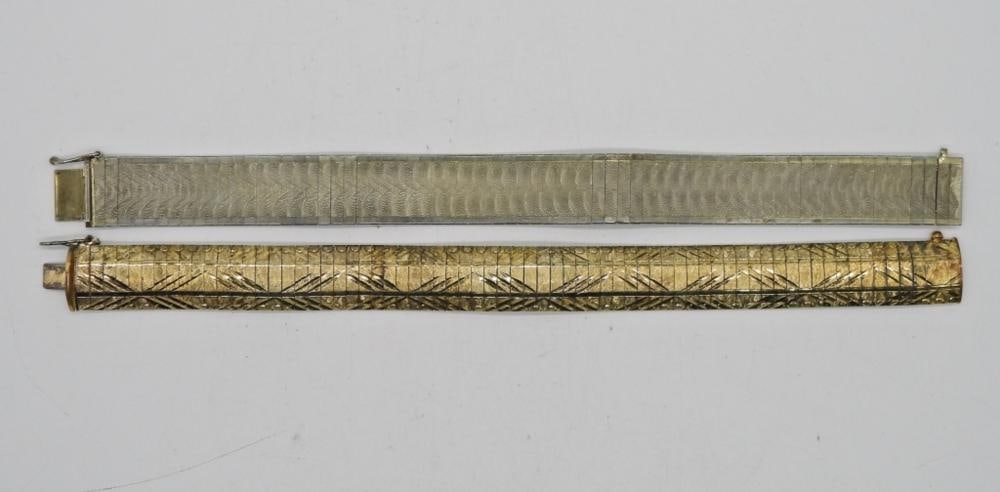 (2) STERLING VTG BRACELETS (1 of 2)