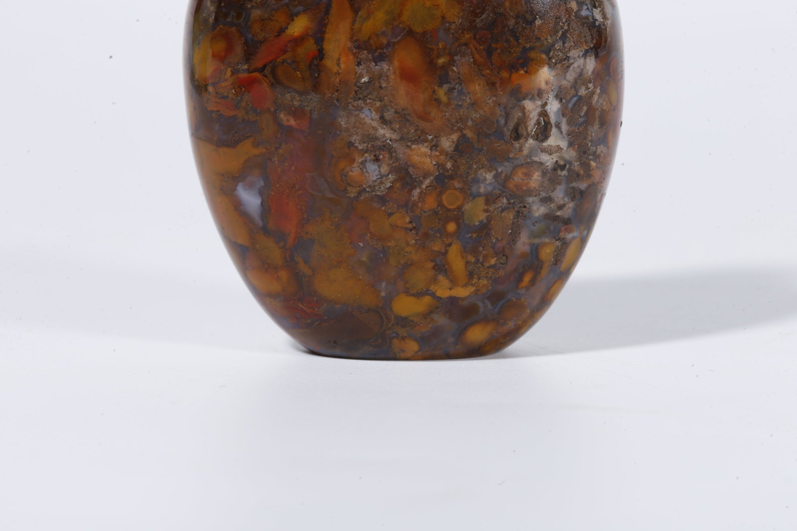 A AGATE SNUFF BOTTLE - 3