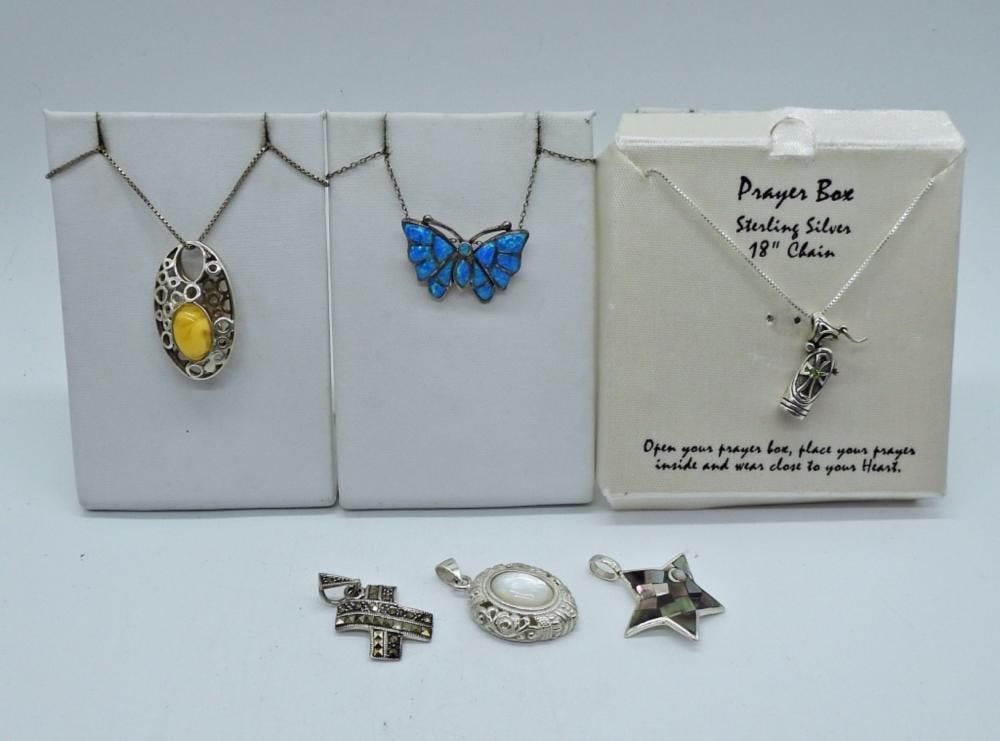 STERLING PENDANTS & CHAINS: STERLING PENDANTS & CHAINS