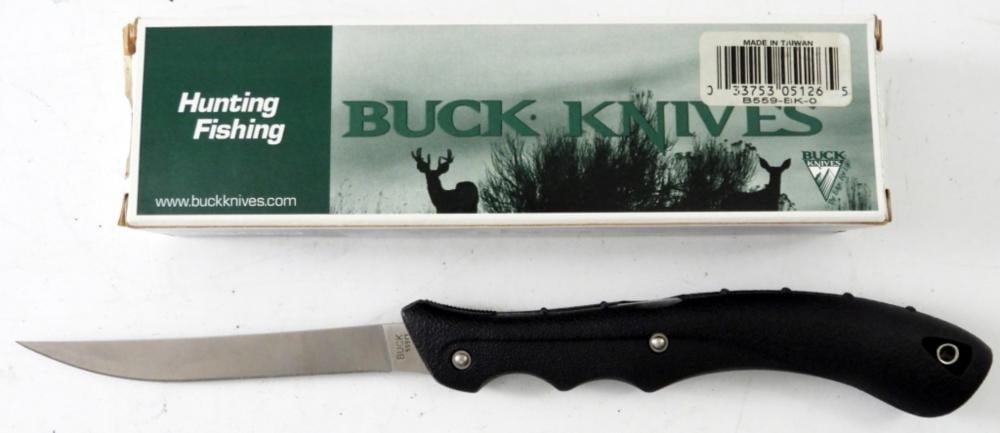 VTG BUCK USA 559 FISHLOCKER FOLDING (1 of 3)