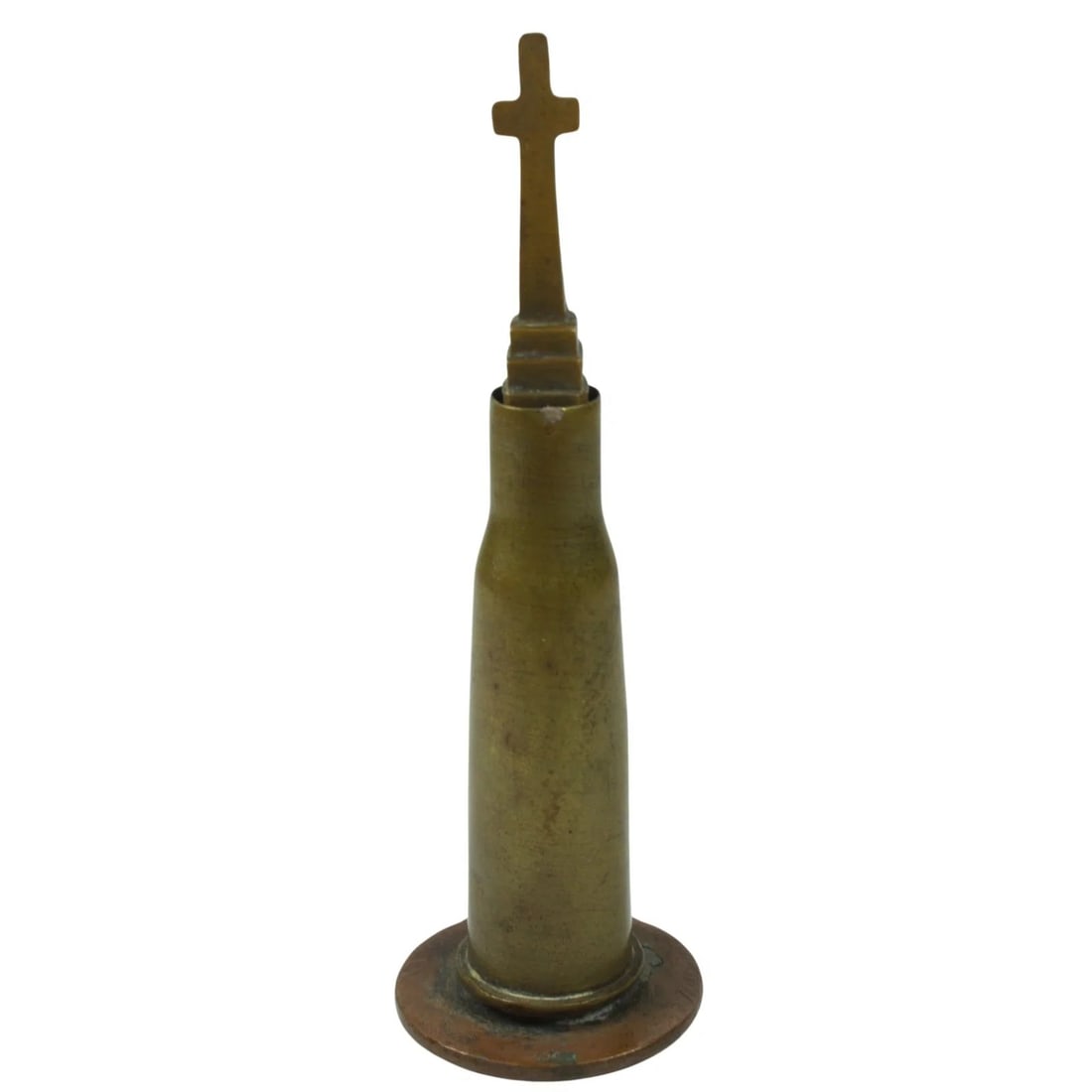 WWI - US TRENCH ART CATHEDRAL CROSS (1 of 4)
