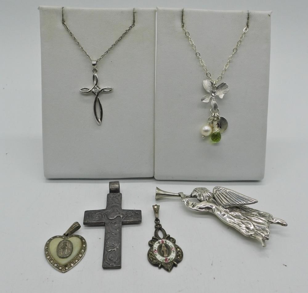 STERLING CHRISTIAN PENDANTS & MORE: STERLING CHRISTIAN PENDANTS & MORE