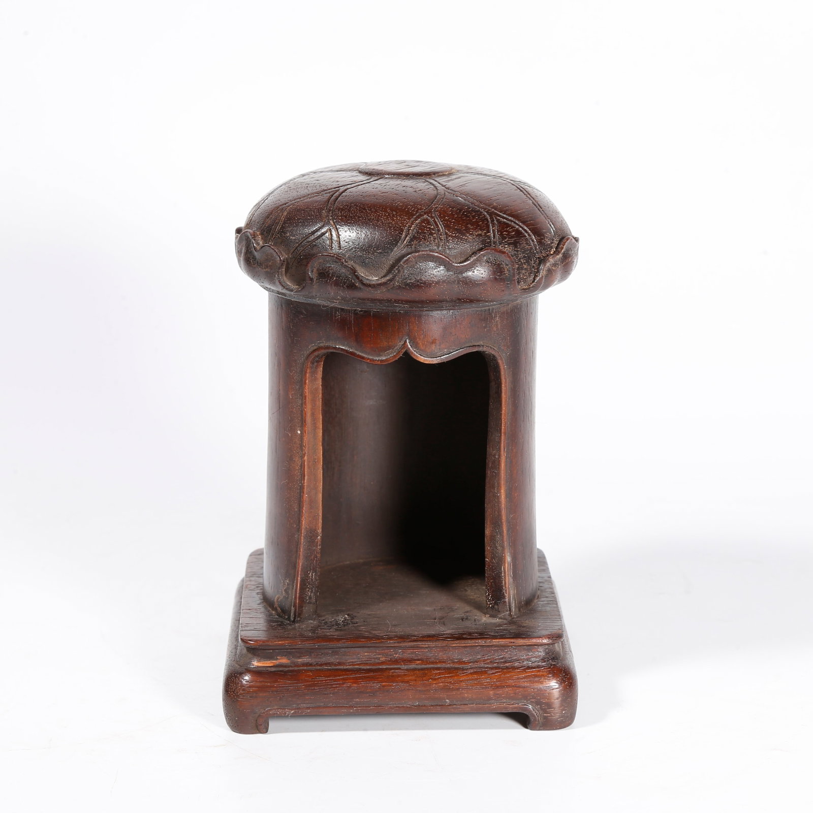 A BUDDHA SHRINE OF HUANGHUALI WOOD (1 of 10)