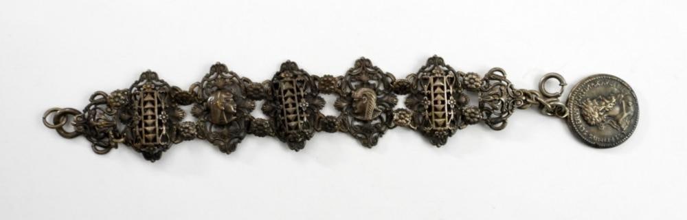 BEAUTIFUL ANTIQUE BRACELET .925 (1 of 3)