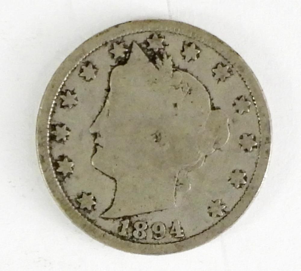 1894 LIBERTY "V" NICKEL (1 of 2)