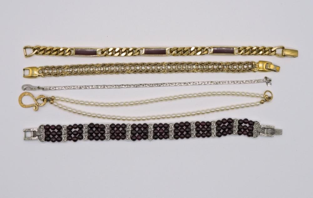 10 VARIOUS STYLED BRACELETS - 2