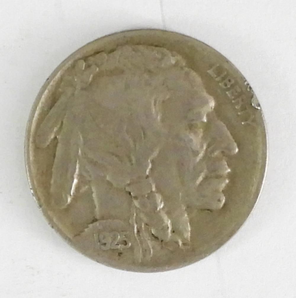 1925-D BUFFALO NICKEL VF: 1925-D BUFFALO NICKEL VF