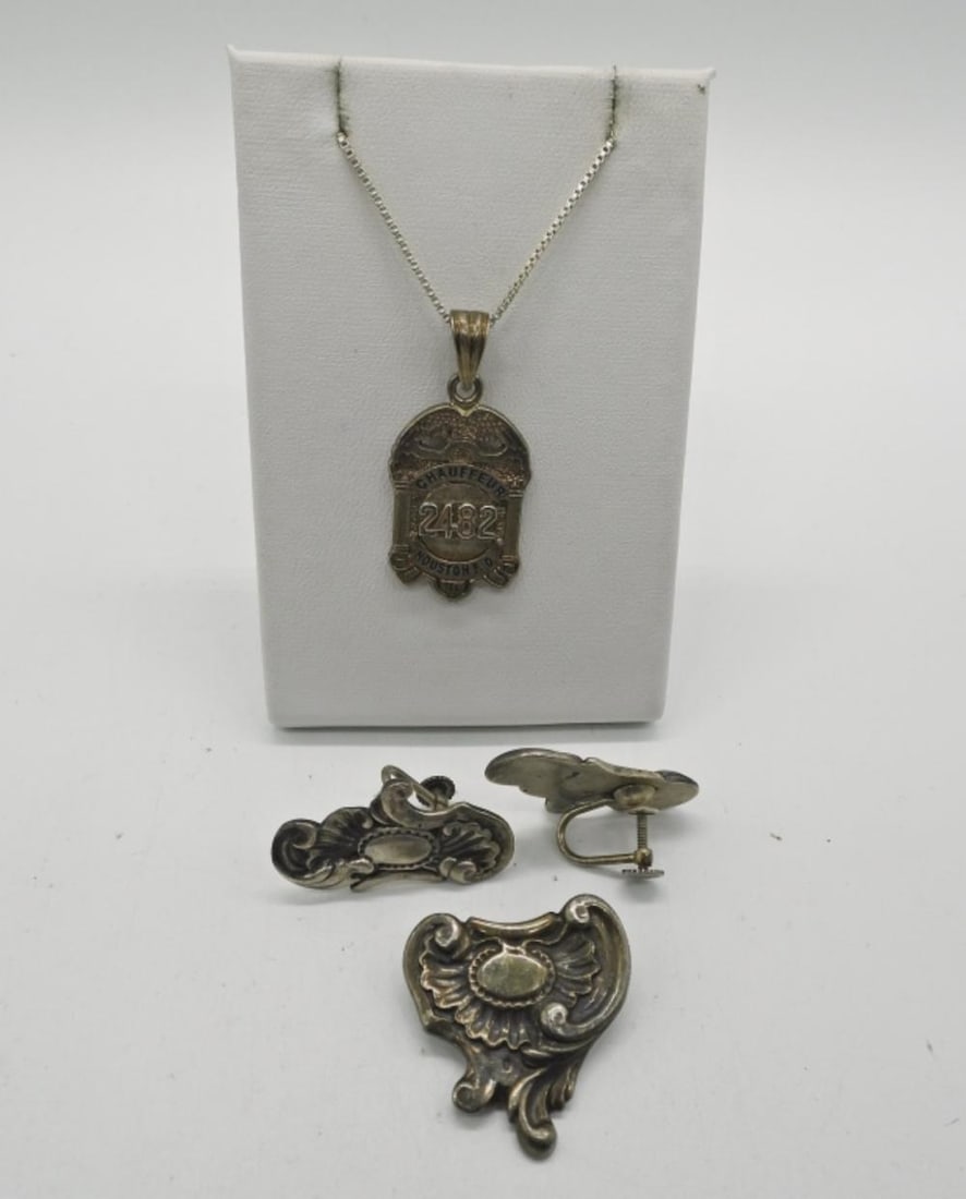 VINTAGE STERLING SET OF 4 (1 of 3)