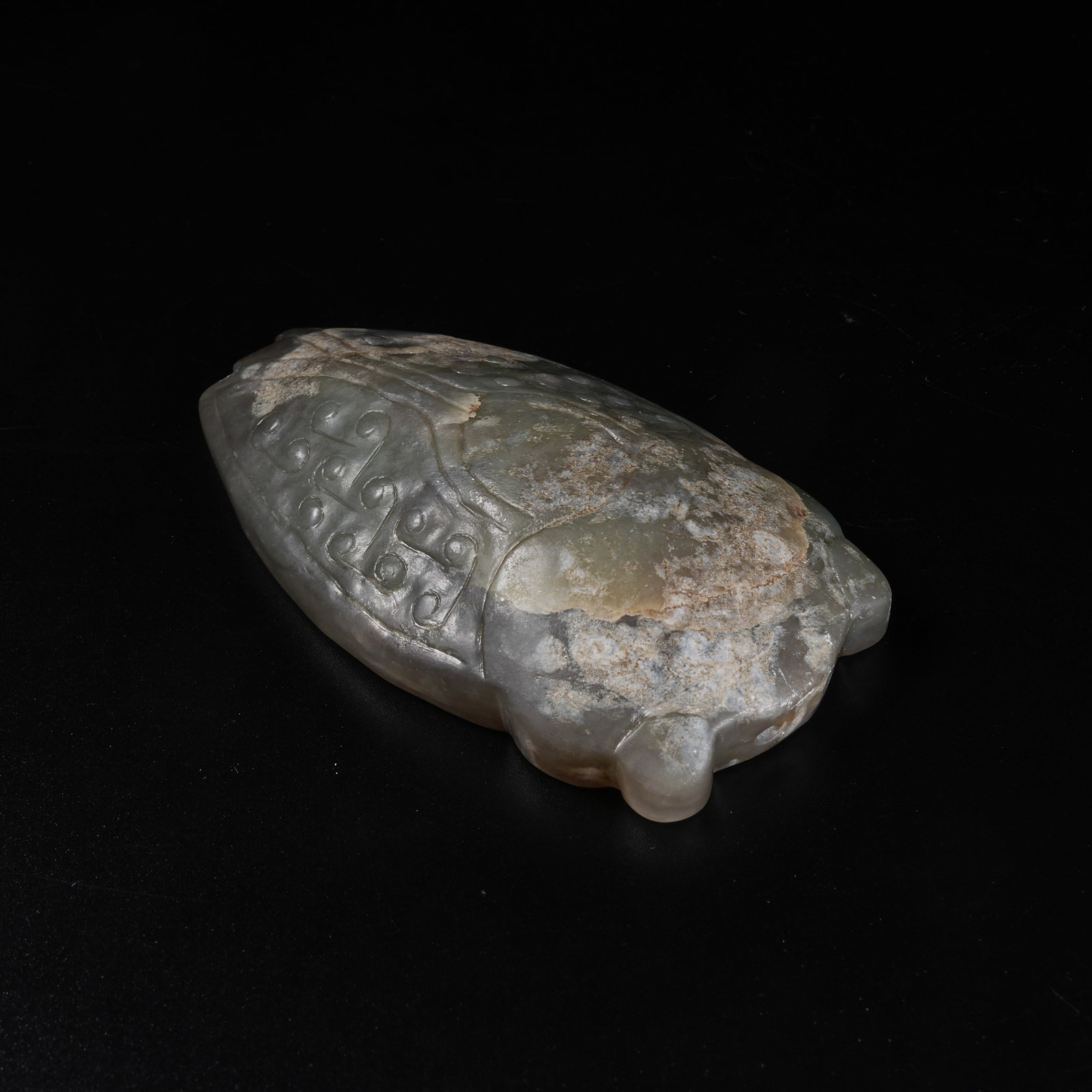 A ANCIENT JADE CICADA: Ancient Jade Cicada
