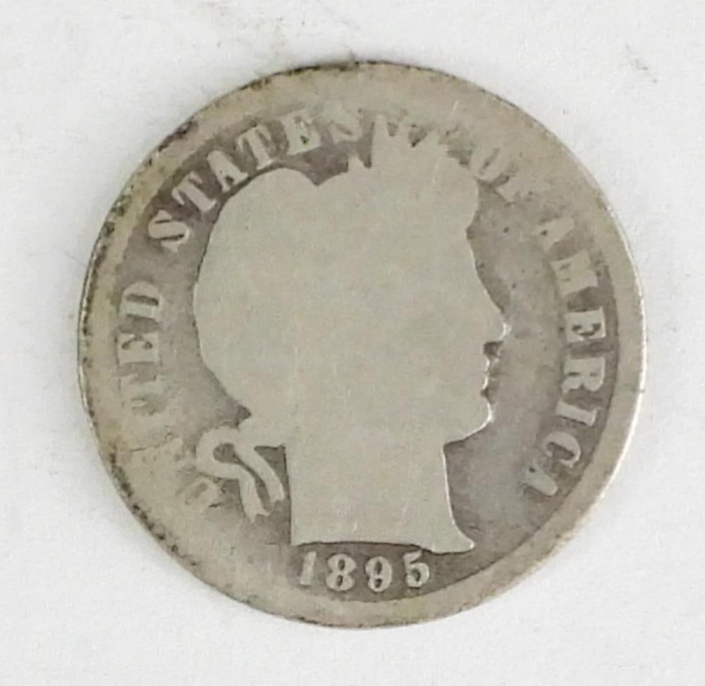 1895-S BARBER DIME (1 of 2)