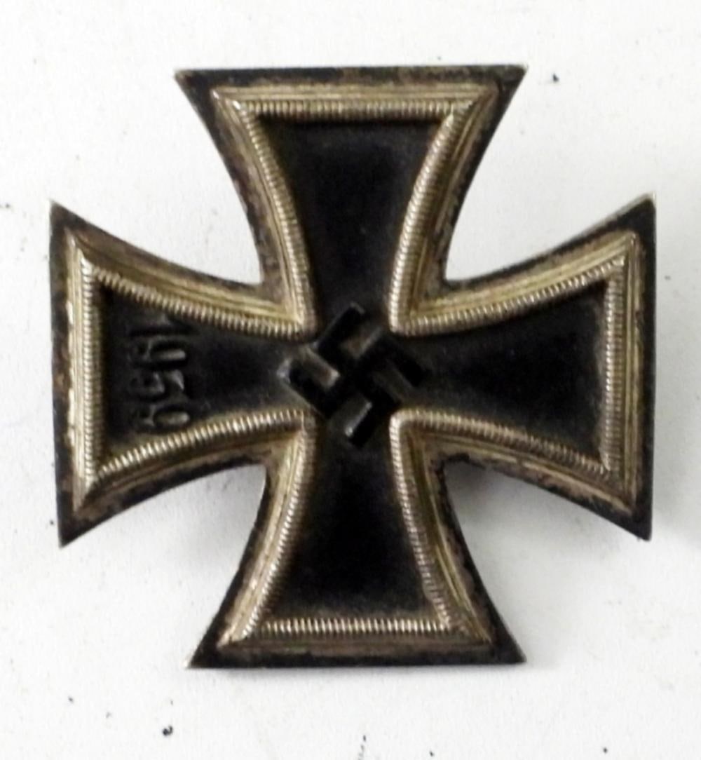 WWII GERMAN IRON CROSS 1ST CLASS 1939: WWII GERMAN IRON CROSS 1ST CLASS 1939
