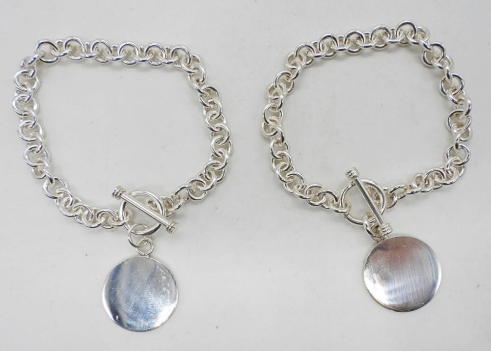 (2) 925 TOGGLE BRACELETS (1 of 3)