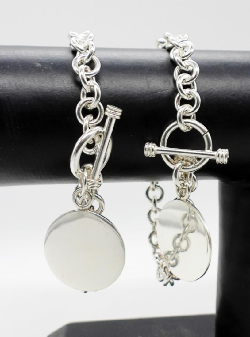 (2) 925 TOGGLE BRACELETS - 2