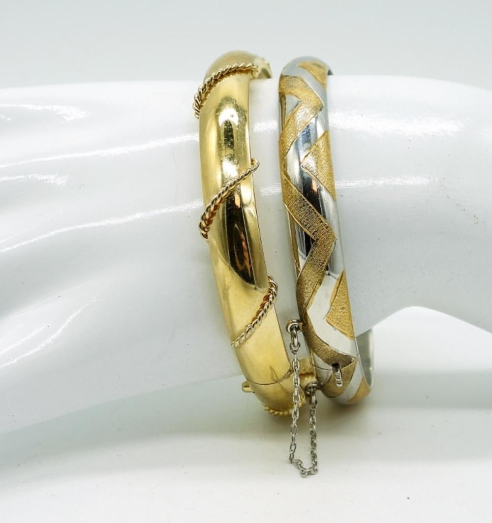 2 BANGLE BRACELETS (1 of 2)