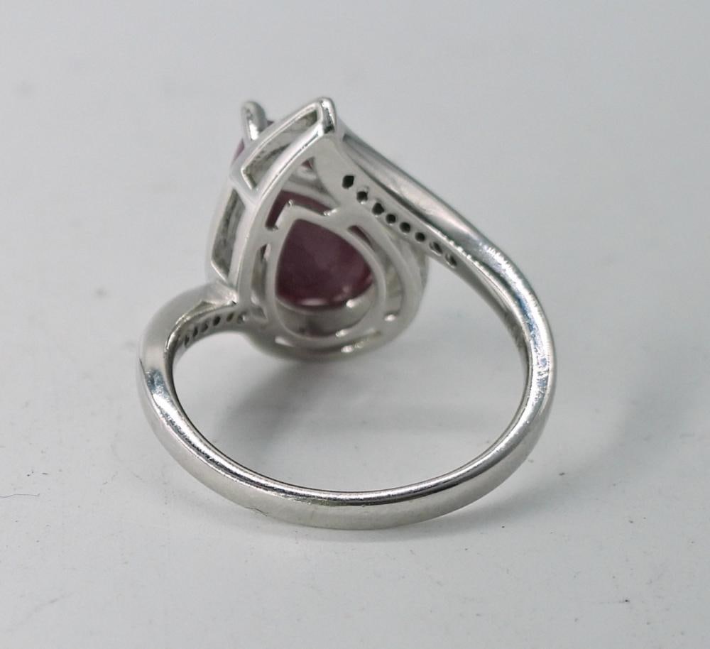 NATURAL RUBY RING & PURPLE SET - 3