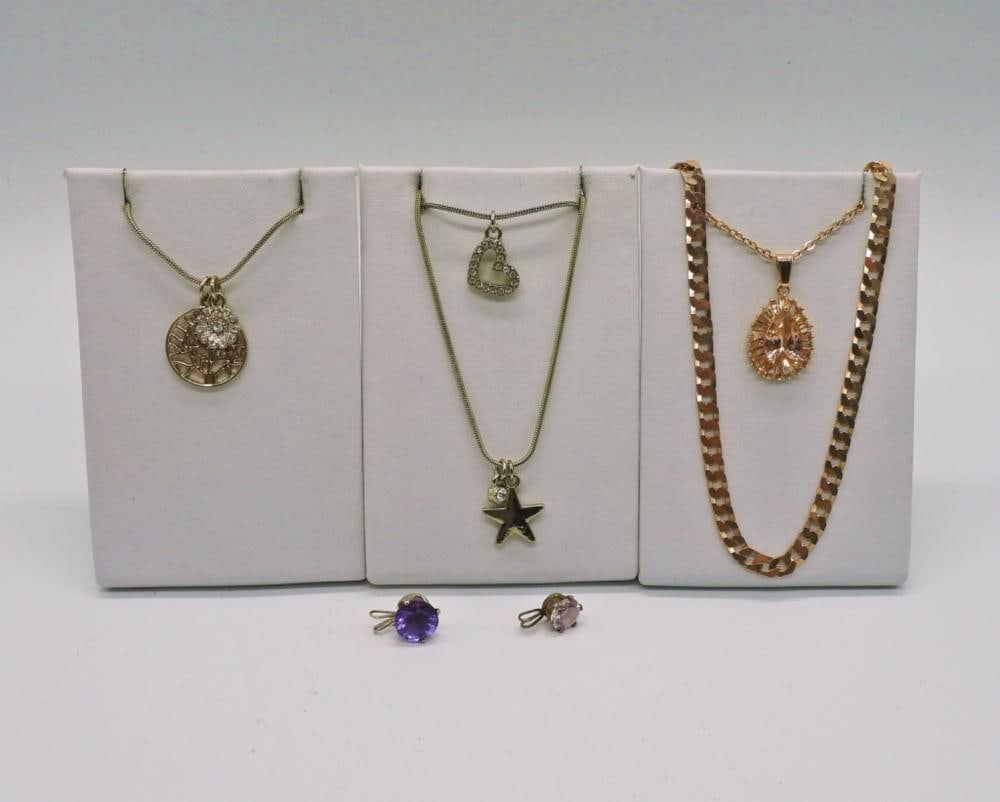 6 PENDANTS - 5 CHAINS (1 of 5)