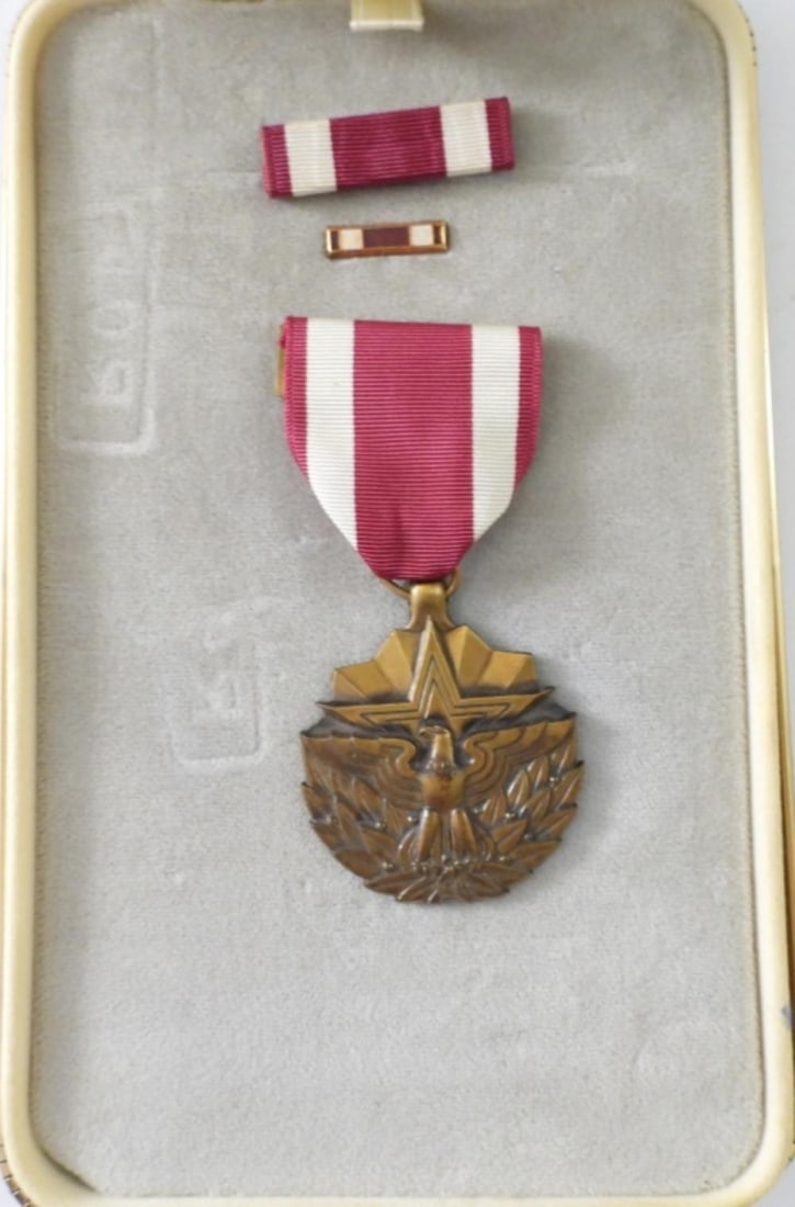VINTAGE MERITORIOUS SERVICE MEDAL SET (1 of 2)