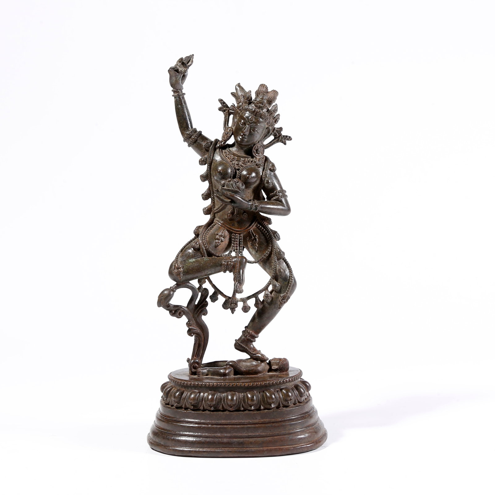 A BRONZE VAJRAVARAHI FIGURE (1 of 9)