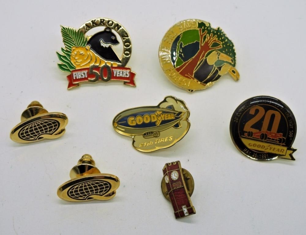 7 ASSORTED PINS (1 of 2)